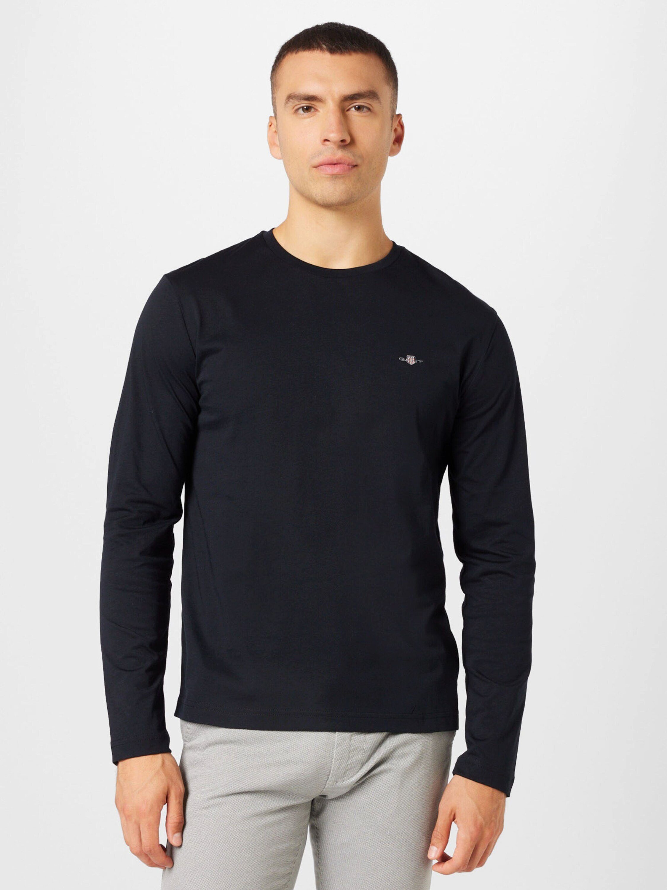 Gant Langarmshirt (1-tlg) Plain/ohne Details