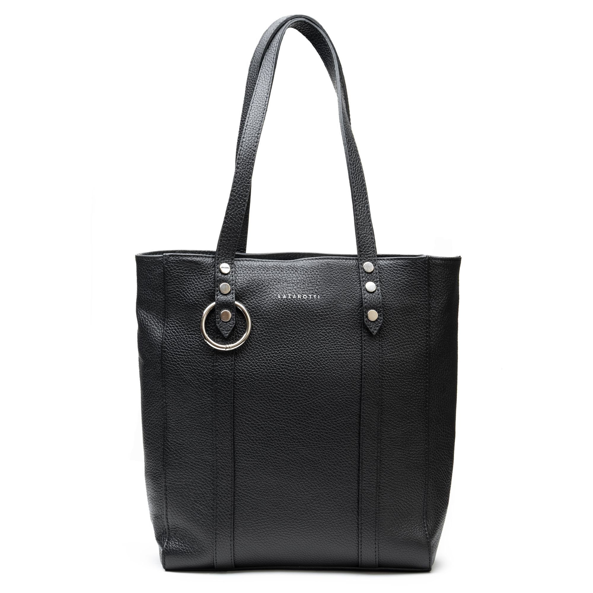 Lazarotti Schultertasche Milano Leather, Leder