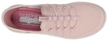 Skechers VIRTUE-GLOW Slip-On Sneaker Schlupfschuh, Slipper, Freizeitschuh mit praktischen Gummizügen