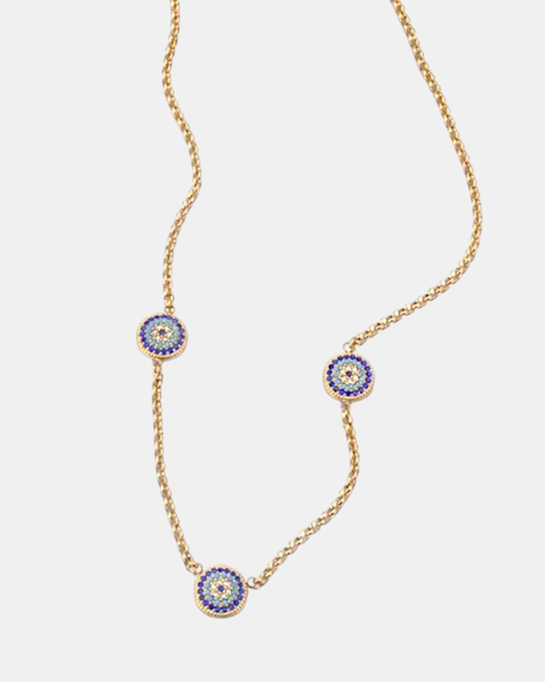 Charm-Kette Nazar Edelstahl Halskette