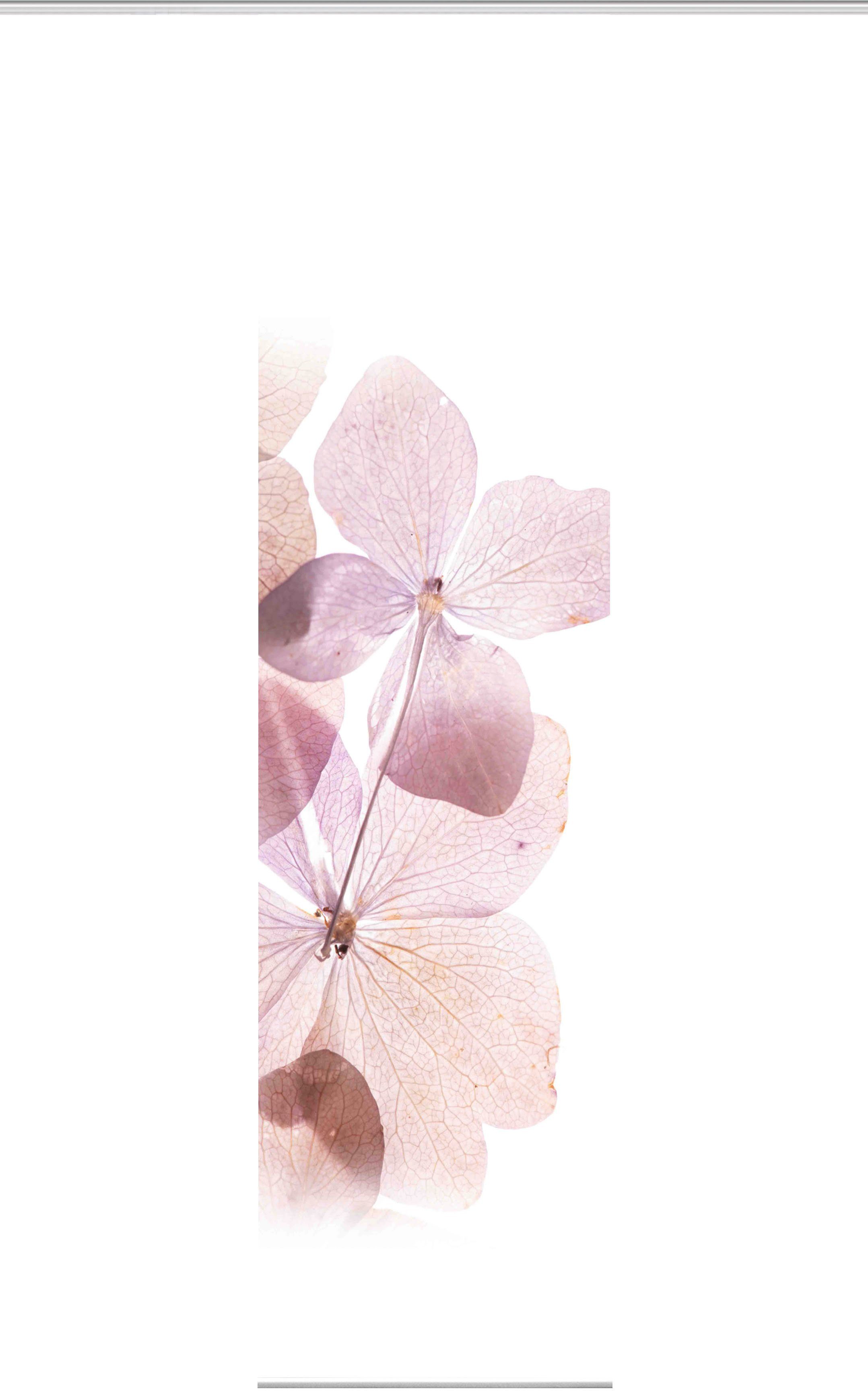 HOME WOHNIDEEN Schiebegardine BONITA (1 St), Paneelwagen, blickdicht, Schiebegardine BONITA digitalbedruckt