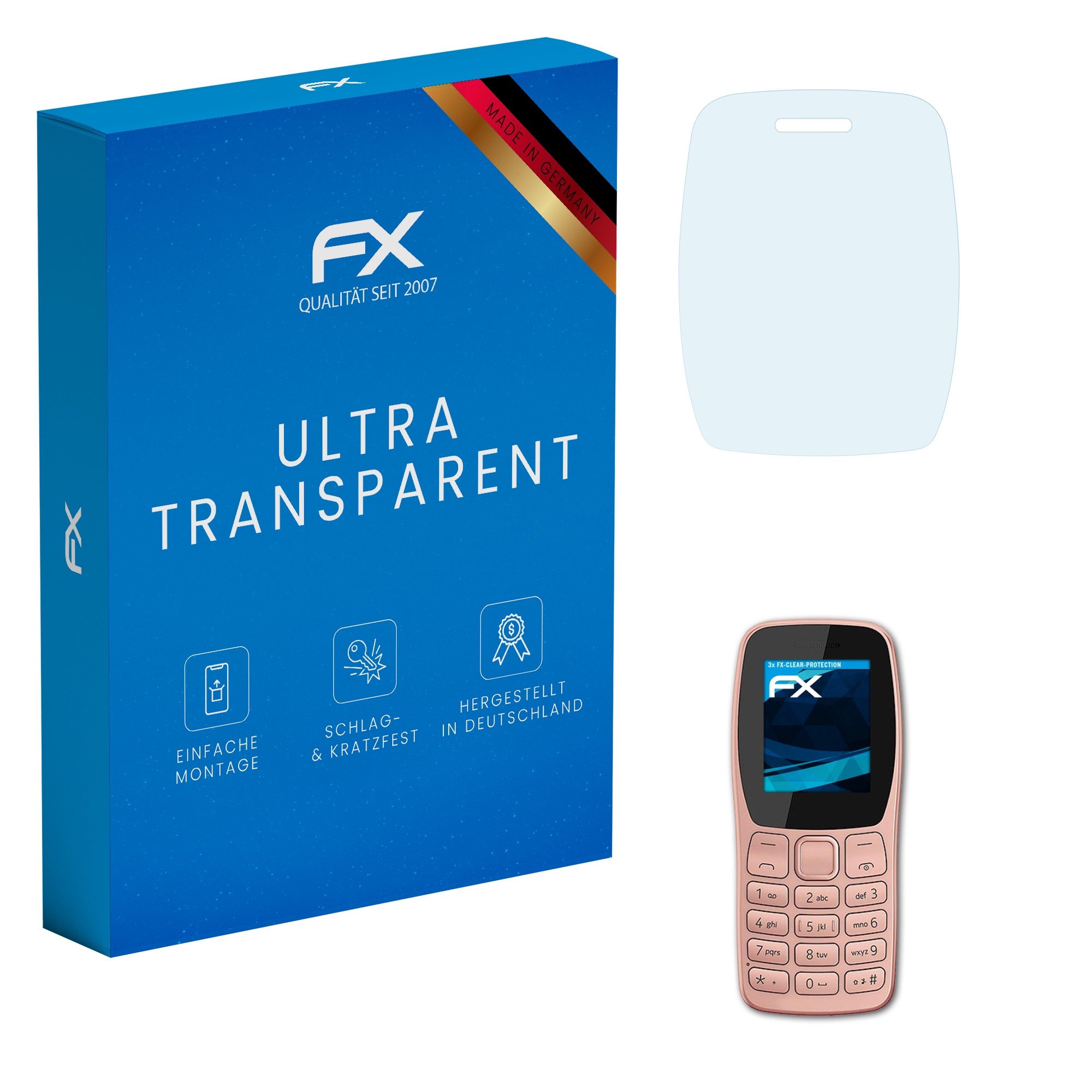 Schutzfolie Displayschutz für Nokia 110 2022