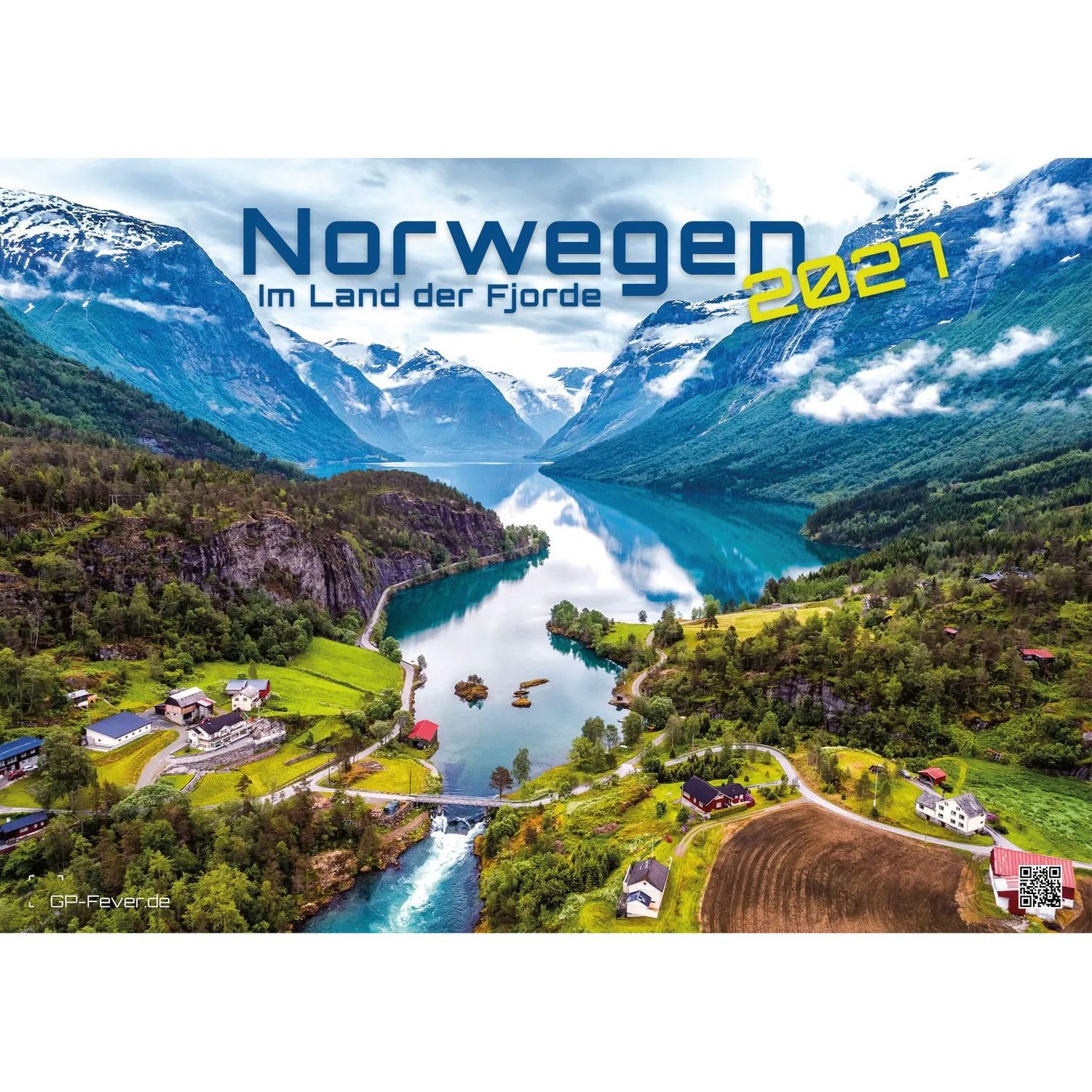 Wandkalender Norwegen - Im Land der Fjorde - 2027 - Kalender DIN A3