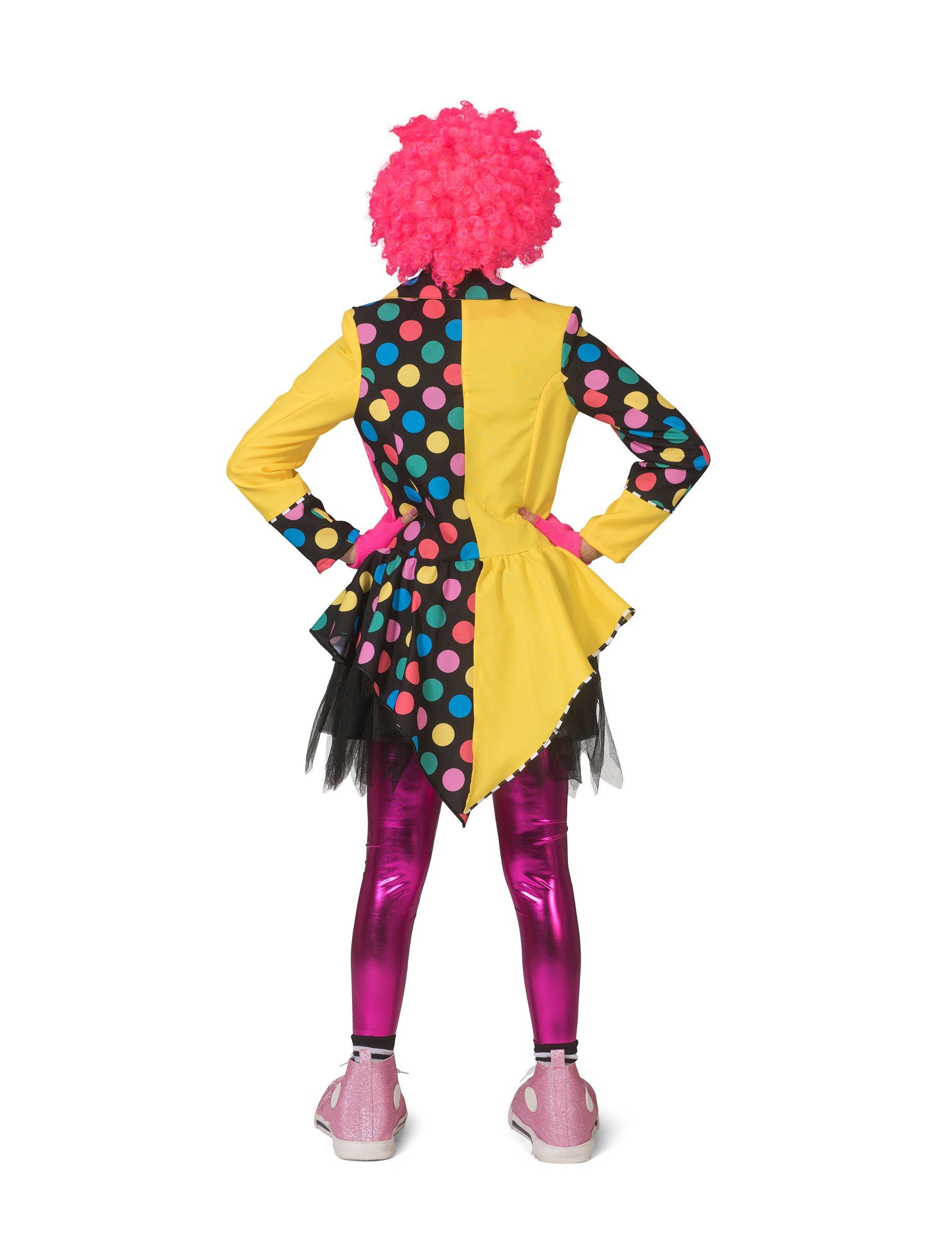 Espa Clown-Kostüm Clown-Jacke für Damen Faschingskostüm bunt günstig online kaufen