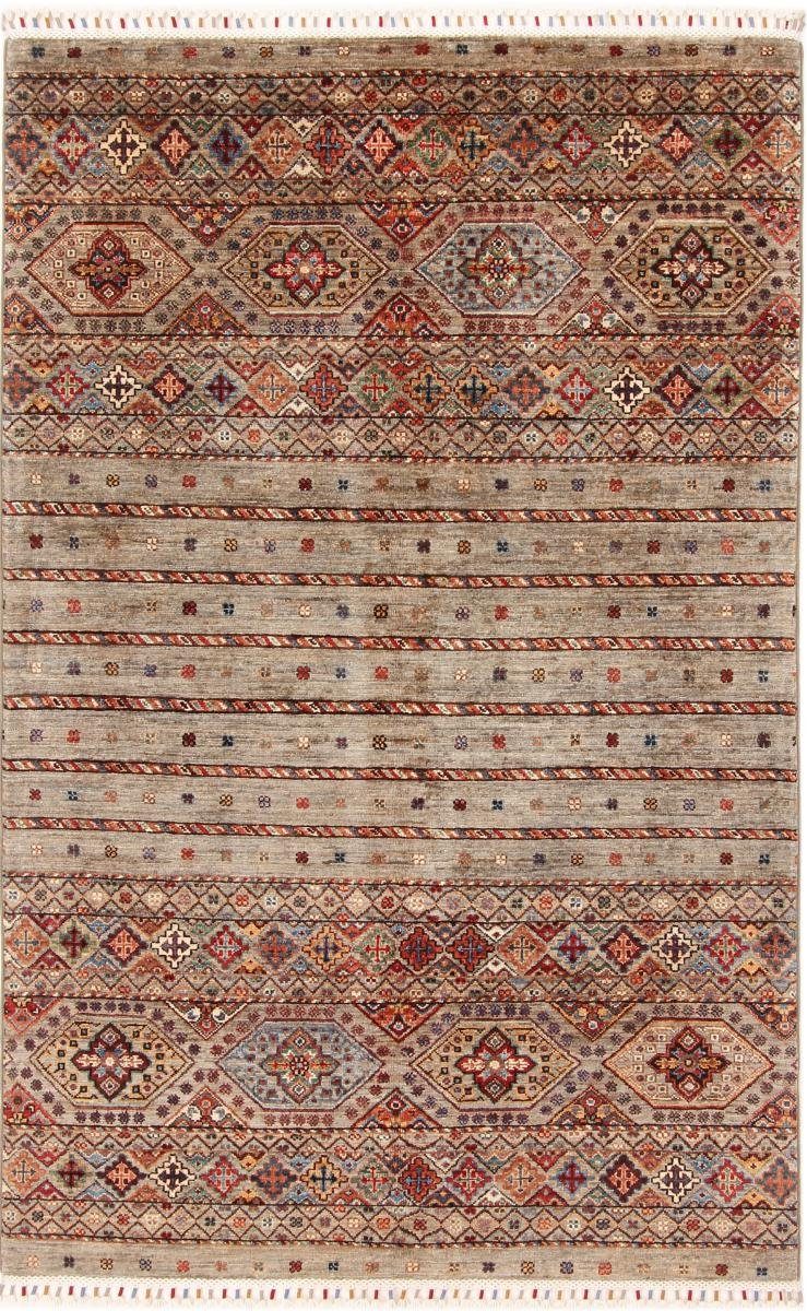 120x189 Orientteppich, Shaal Handgeknüpfter rechteckig, Trading, Arijana Höhe: mm 5 Orientteppich Nain