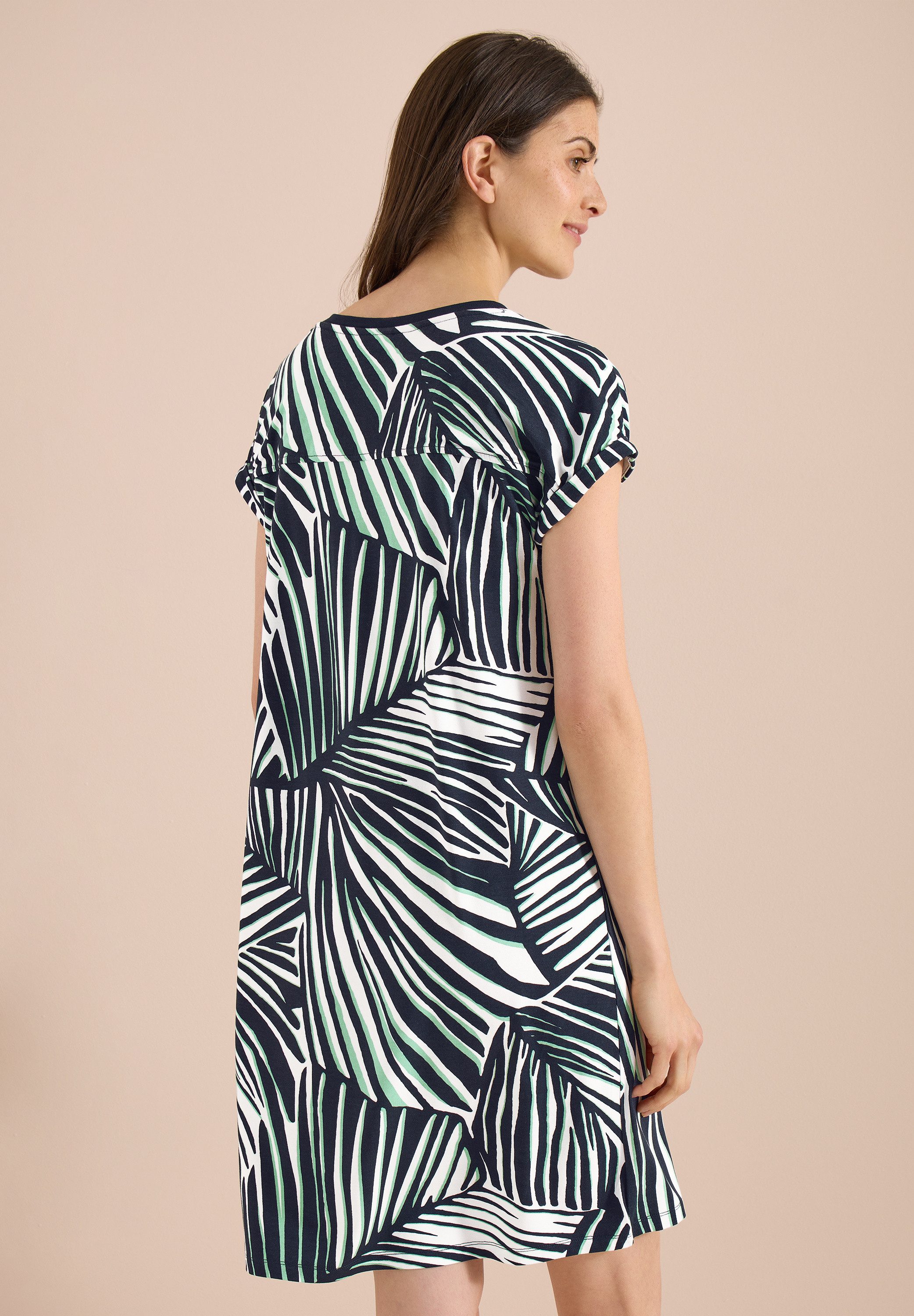 CECIL Jerseykleid mit grafischem Muster