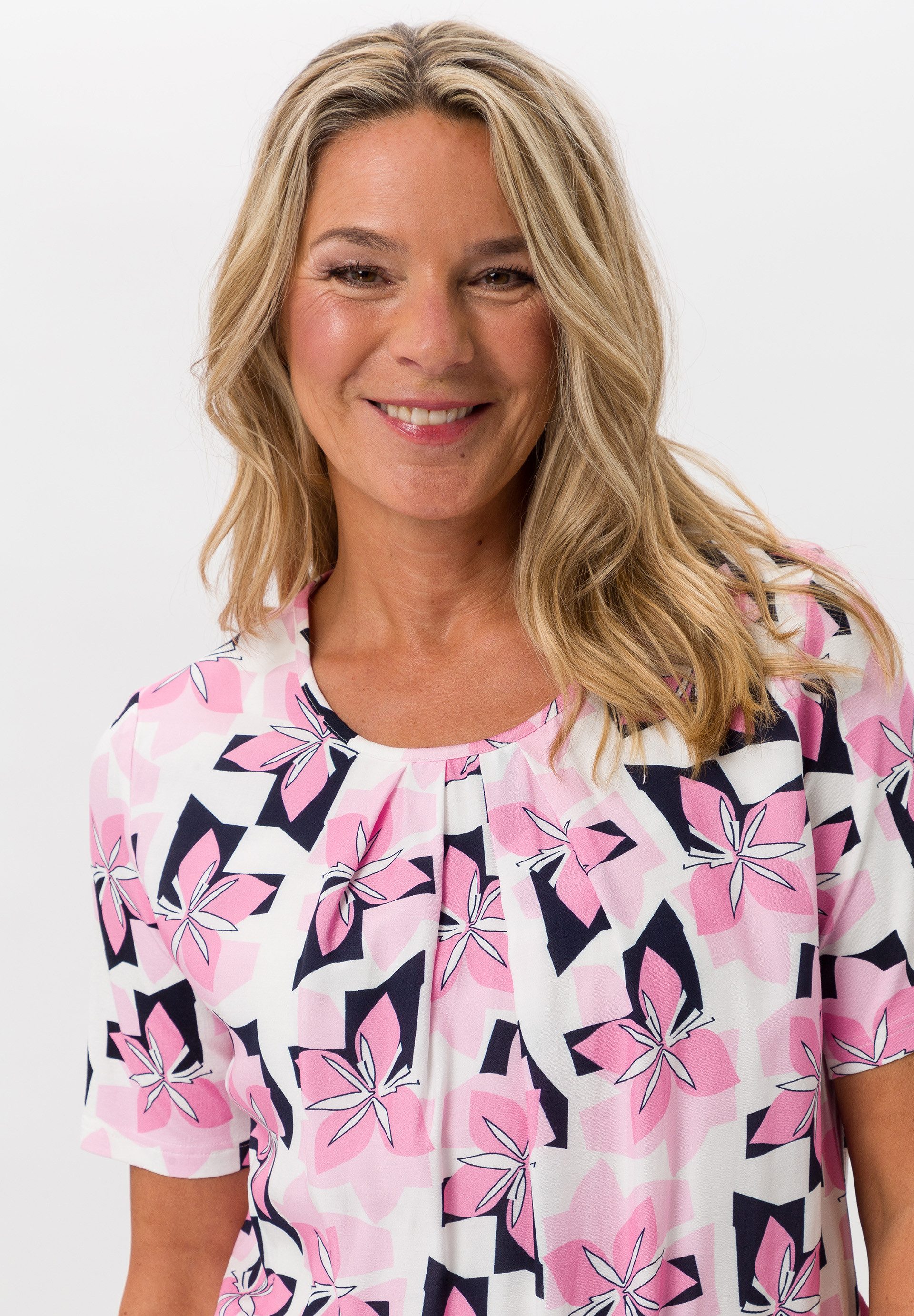 FRANK WALDER Blusenshirt aus Ecovero Viskose