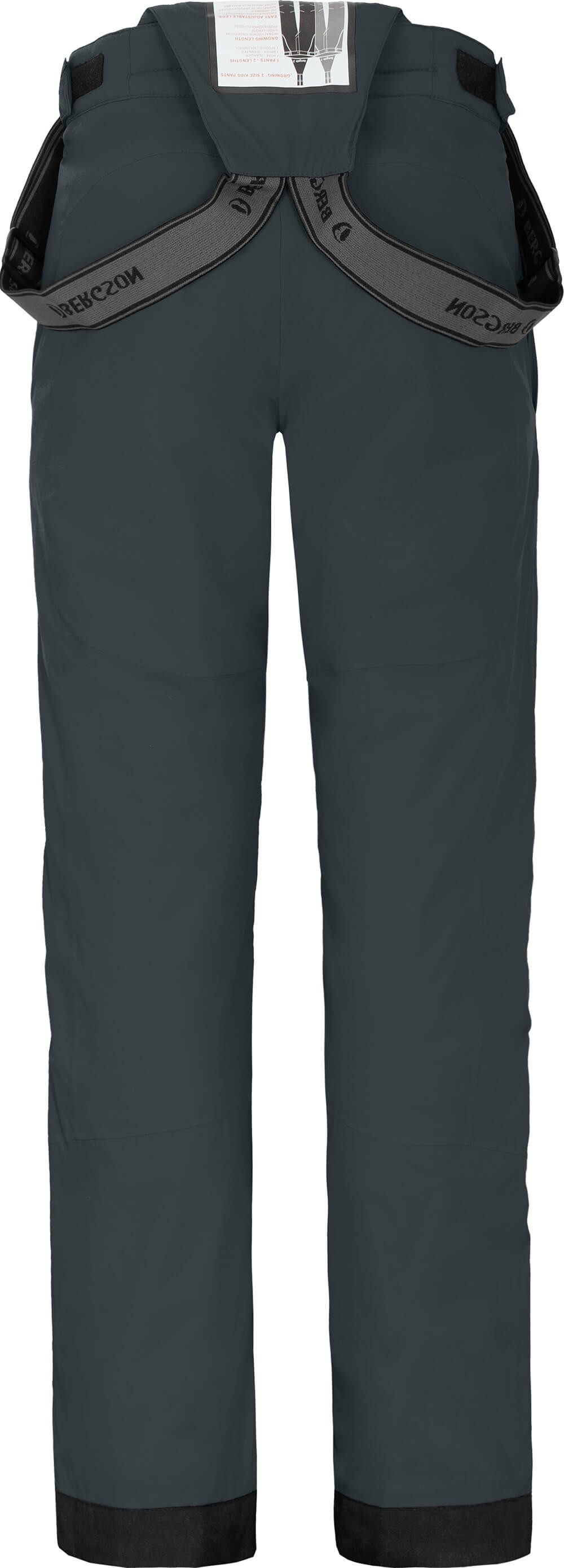 Bergson Skihose PELLY Kinder Skihose, wattiert, 20000 mm Wassersäule, Normalgrößen, dunkel