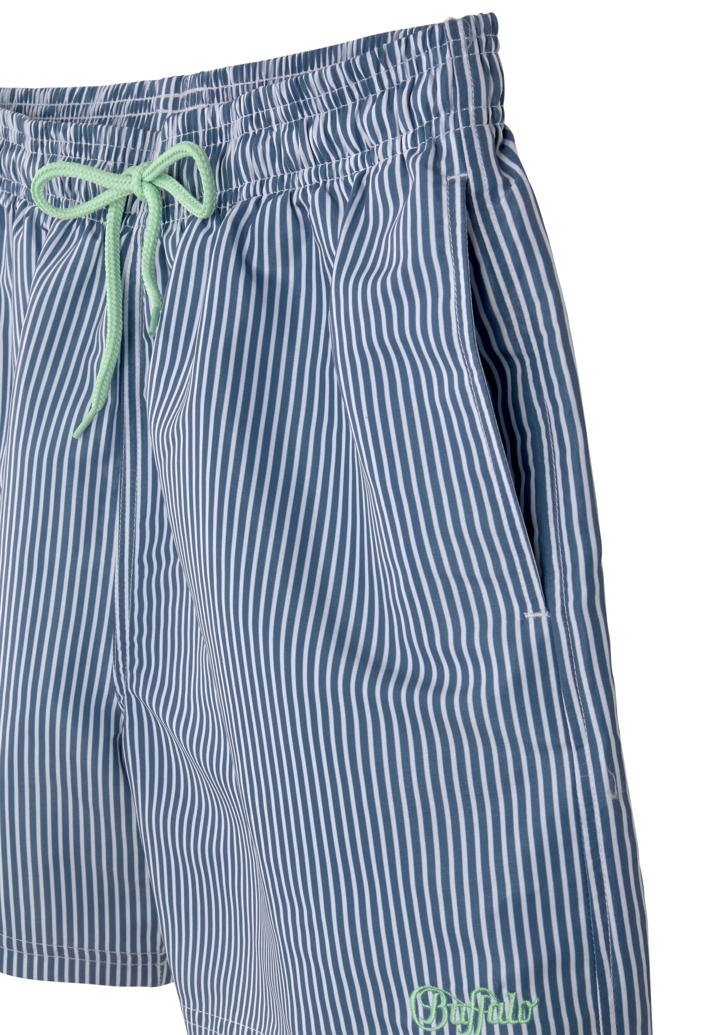 Buffalo Badeshorts in feinem Streifenlook – Bild 2 von 5