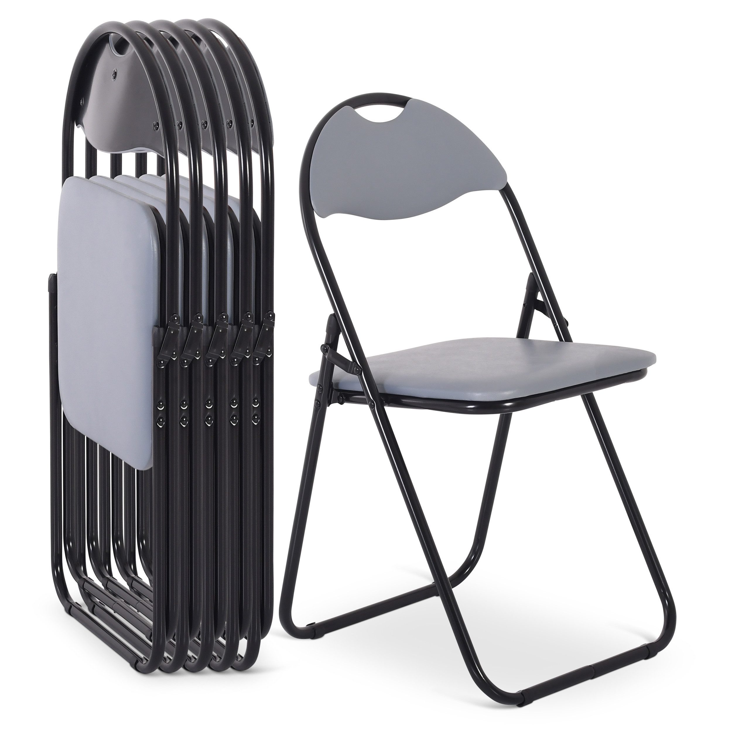 Raburg Klappstuhl Gästestuhl-Set zum Klappen, gepolstert, Metallgestell, Pa günstig online kaufen