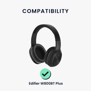 kwmobile 2x Ohr Polster für Edifier W800BT Plus HiFi-Kopfhörer (Ohrpolster Kopfhörer - Kunstleder Polster für Over Ear Headphones)