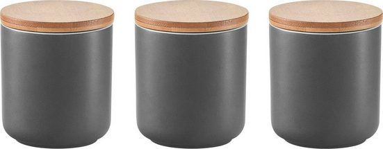 Zeller Present Gewürzbehälter, Keramik, Bambus, (Set, 3-tlg) online