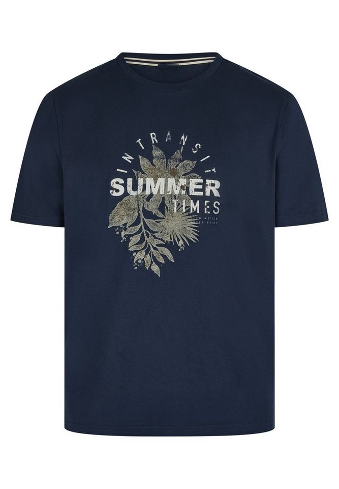 HECHTER PARIS T-Shirt mit Rundhalsausschnitt, Trendiges T-Shirt für viele  Gelegenheiten