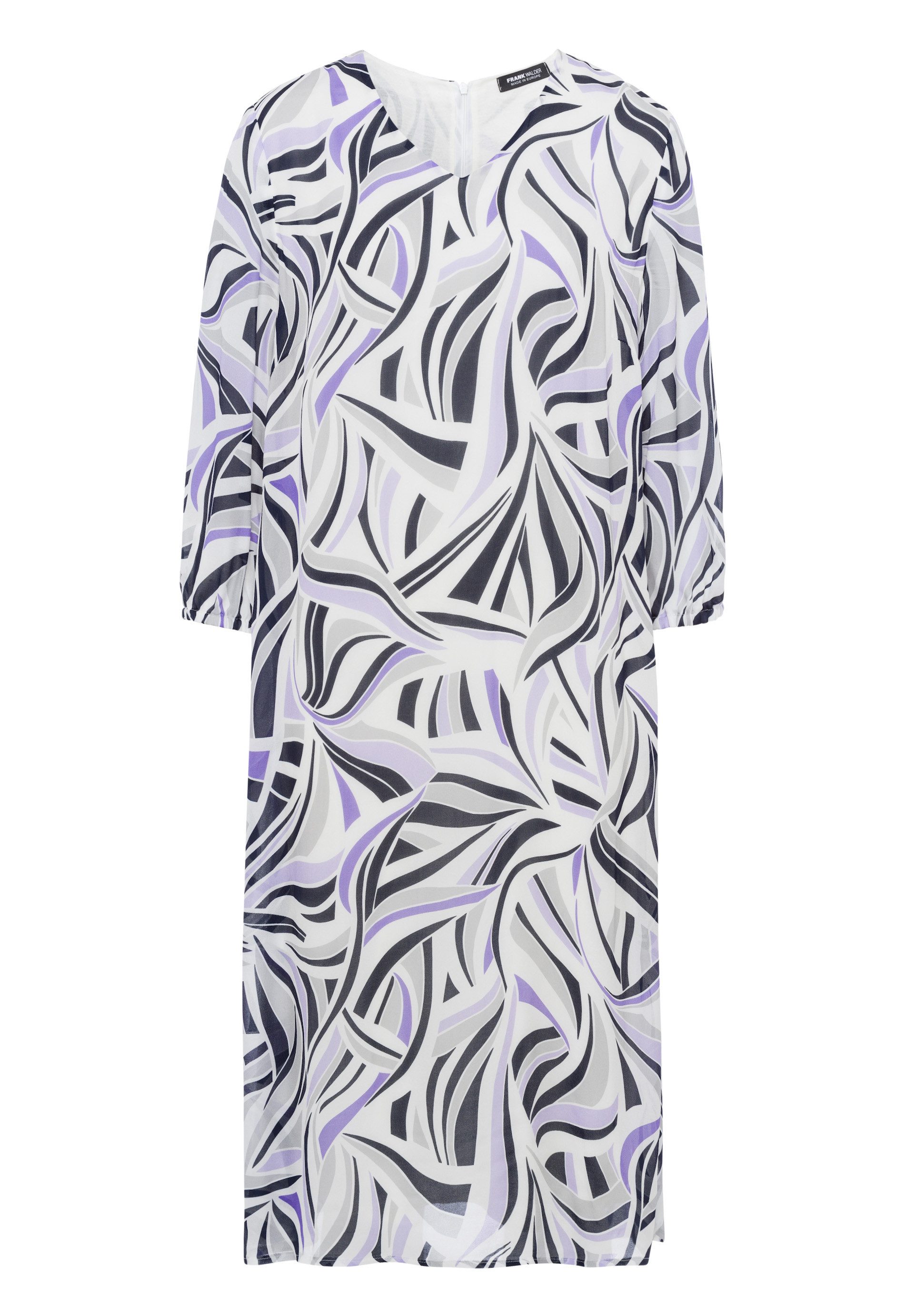 FRANK WALDER Jerseykleid mit lockerem Fall