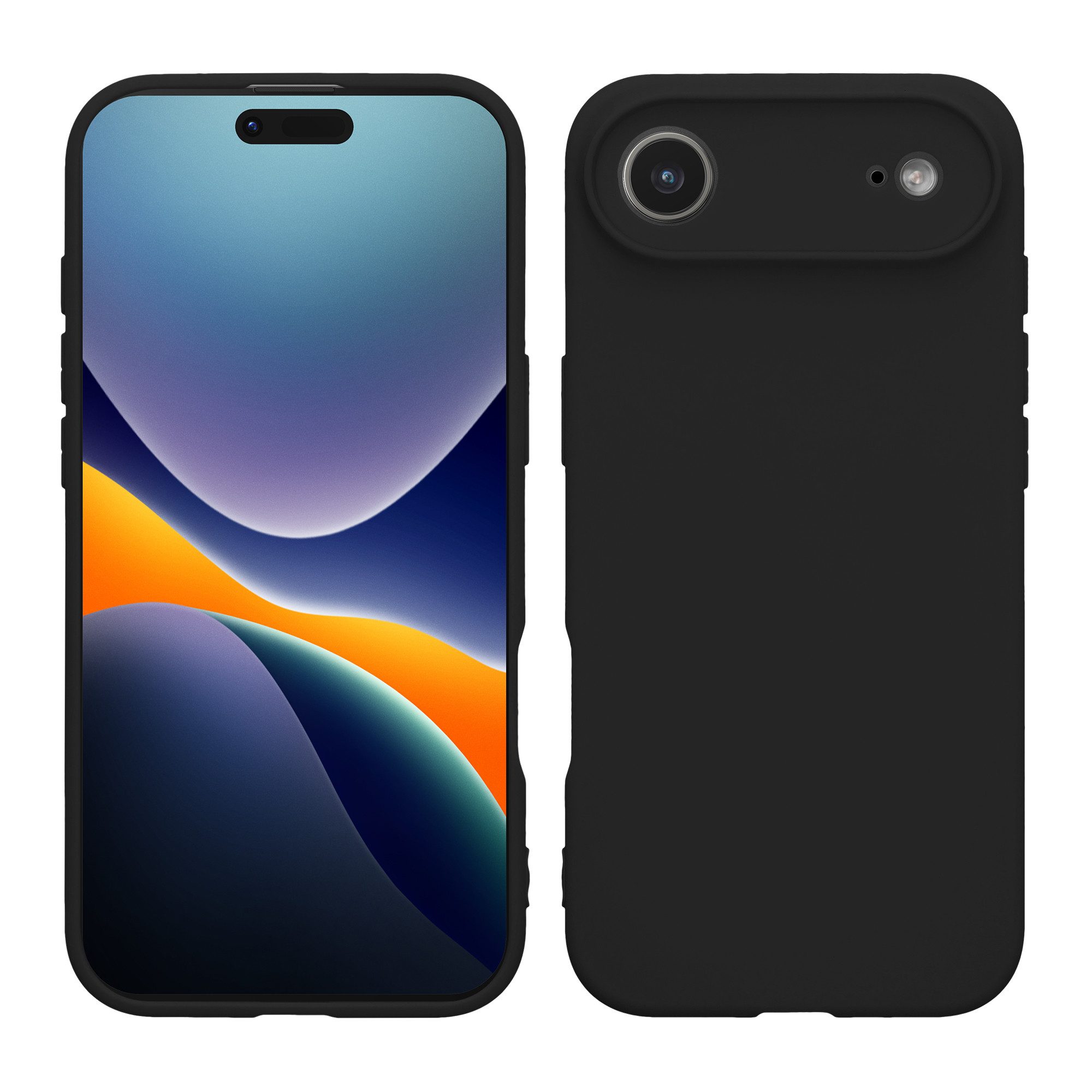 kwmobile Smartphone-Hülle Hülle für Apple iPhone Air, Hülle Silikon - Soft Handyhülle - Handy Case Cover