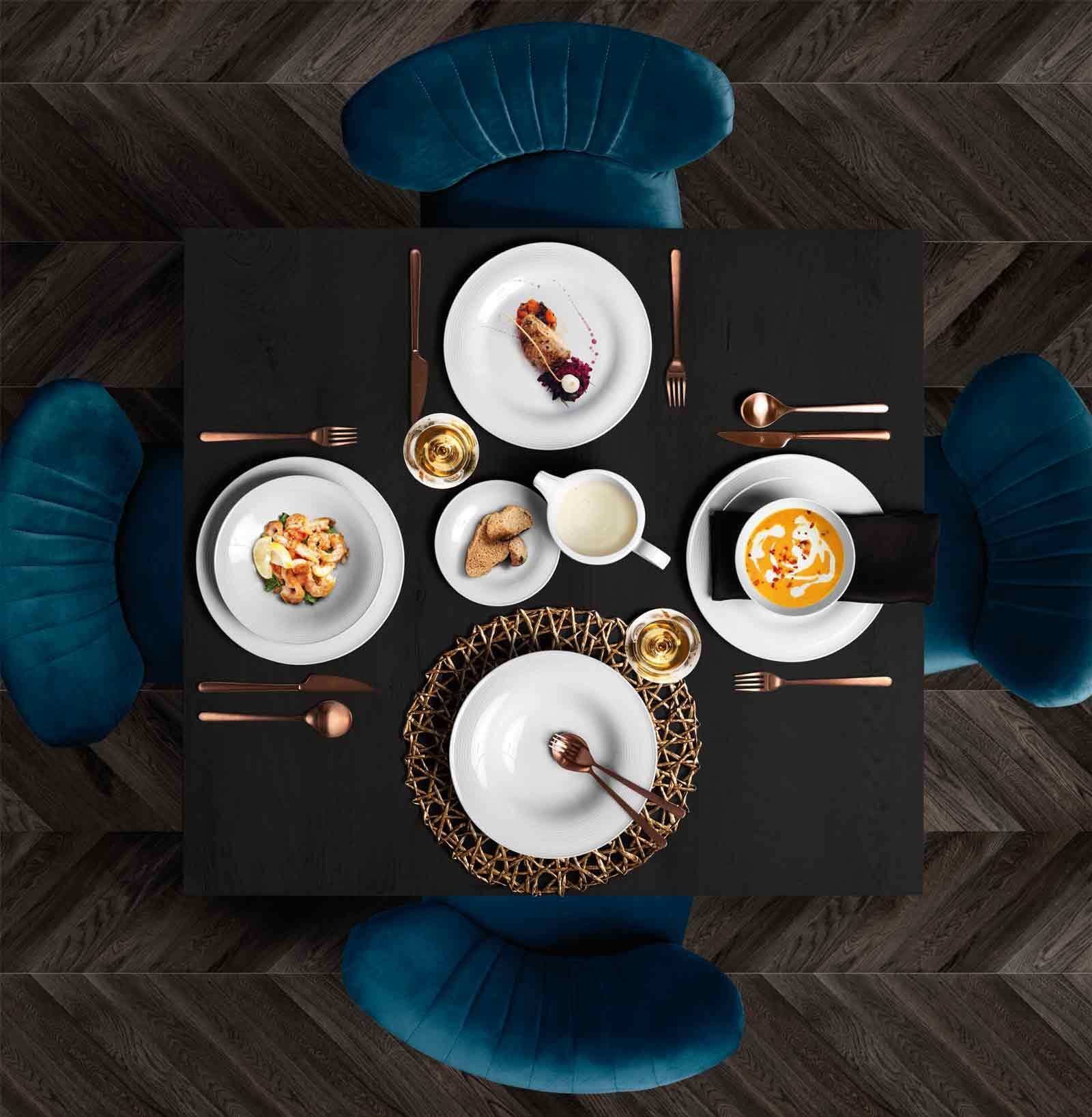 Seltmann Weiden Sauciere Beat Sauciere 0,55 l, Porzellan, (1x Sauciere, 1-tlg)