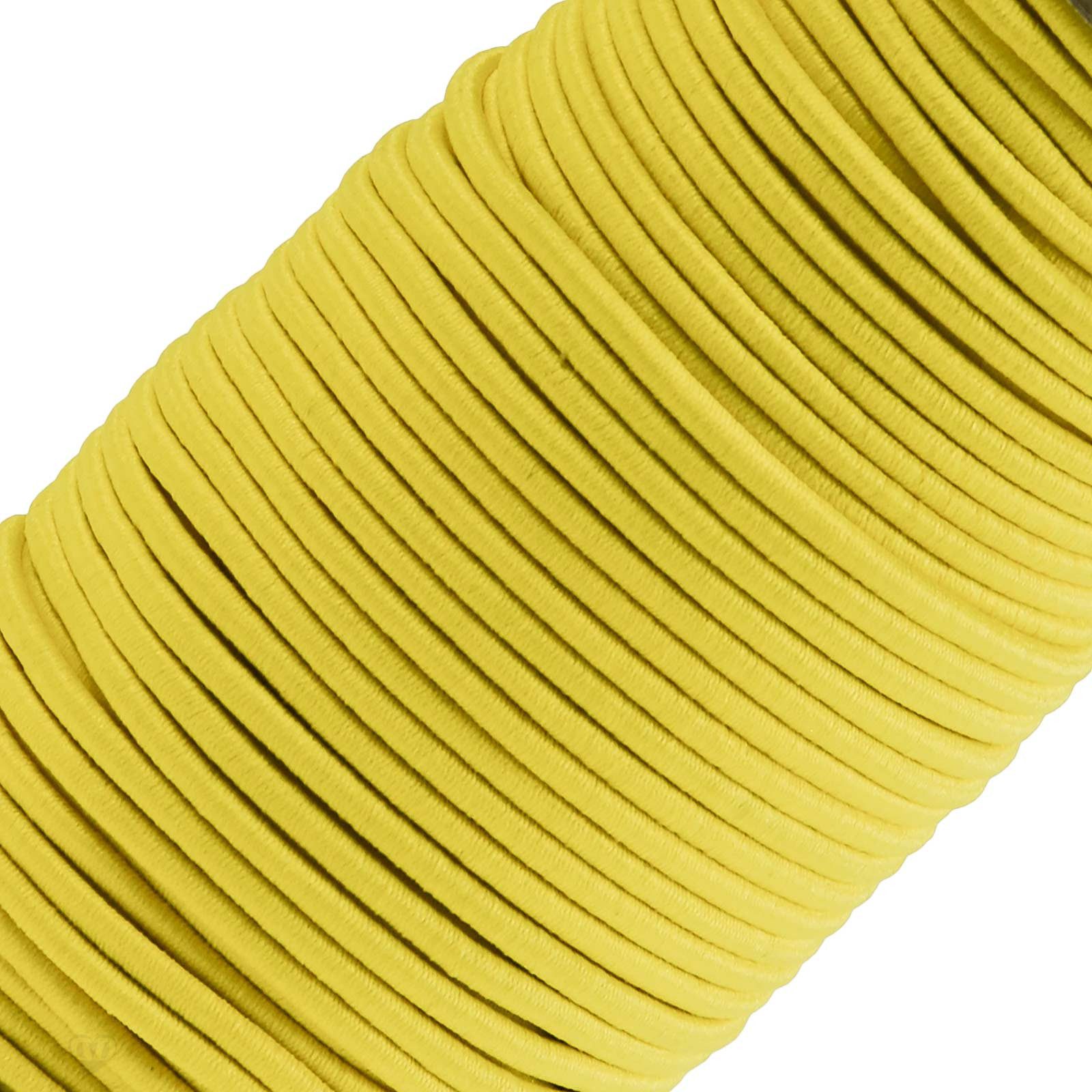 Gummiband 50m Gummikordel 3mm Hutgummi Nähzubehör 27 Farben elastisches Band
