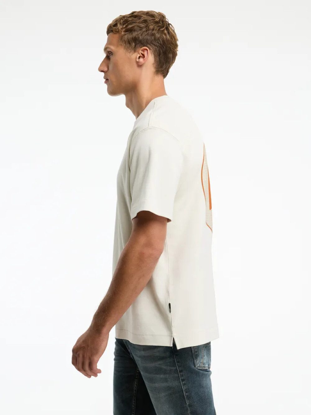 CHASIN' T-Shirt KNOX - Loose fit T-Shirts- Kurzarmshirt mit Backprint