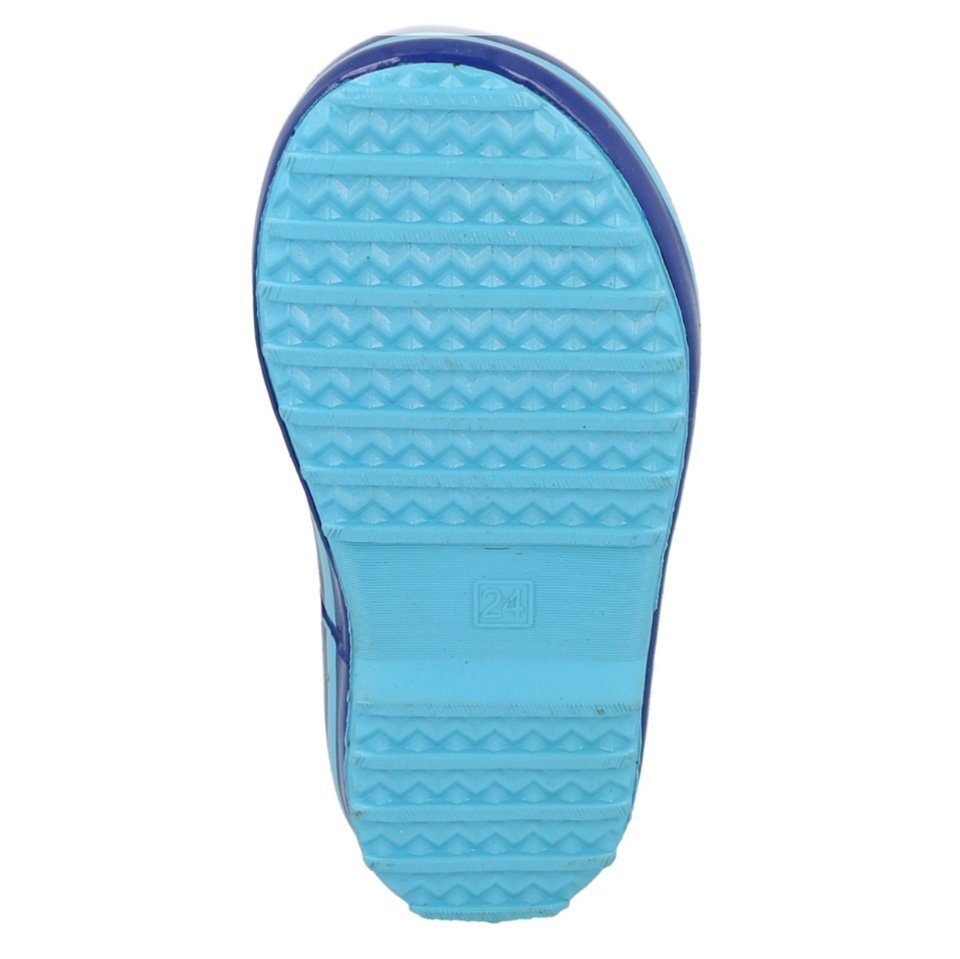 Beck Kleinkinder Gummistiefel Elephants Gummistiefel (wasserdichte Kurzstiefel aus Naturkautschuk, für Mädchen und Jungs) seitliche Gummi-Einsätze, herausnehmba – Bild 4 von 5