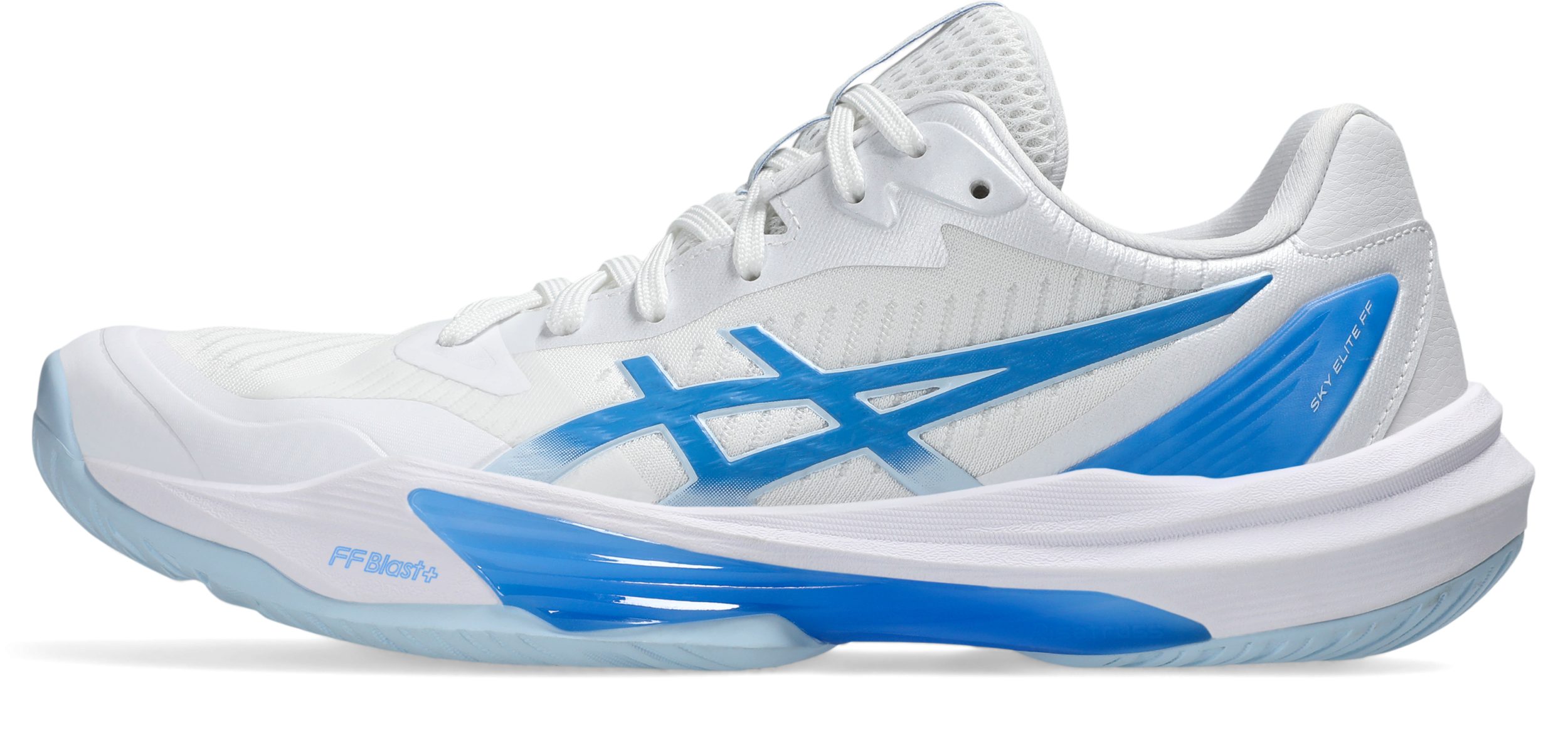 Asics SKY ELITE FF 3 WHITE/DIGITAL GRAPE Handballschuh