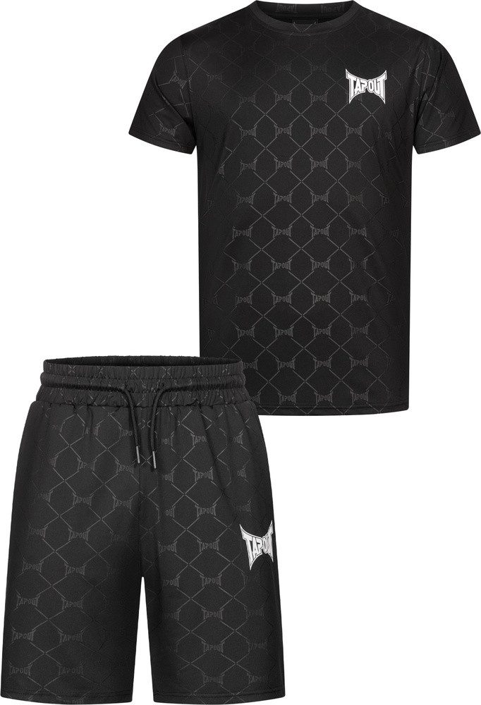 TAPOUT Trainingsanzug Philios Herren T-Shirt & Shorts Set normale Passform günstig online kaufen
