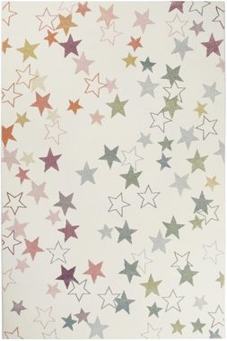 Kinderteppich Esterya, Esprit, rechteckig, Höhe: 13 mm, Sterne Design, Kurzflor