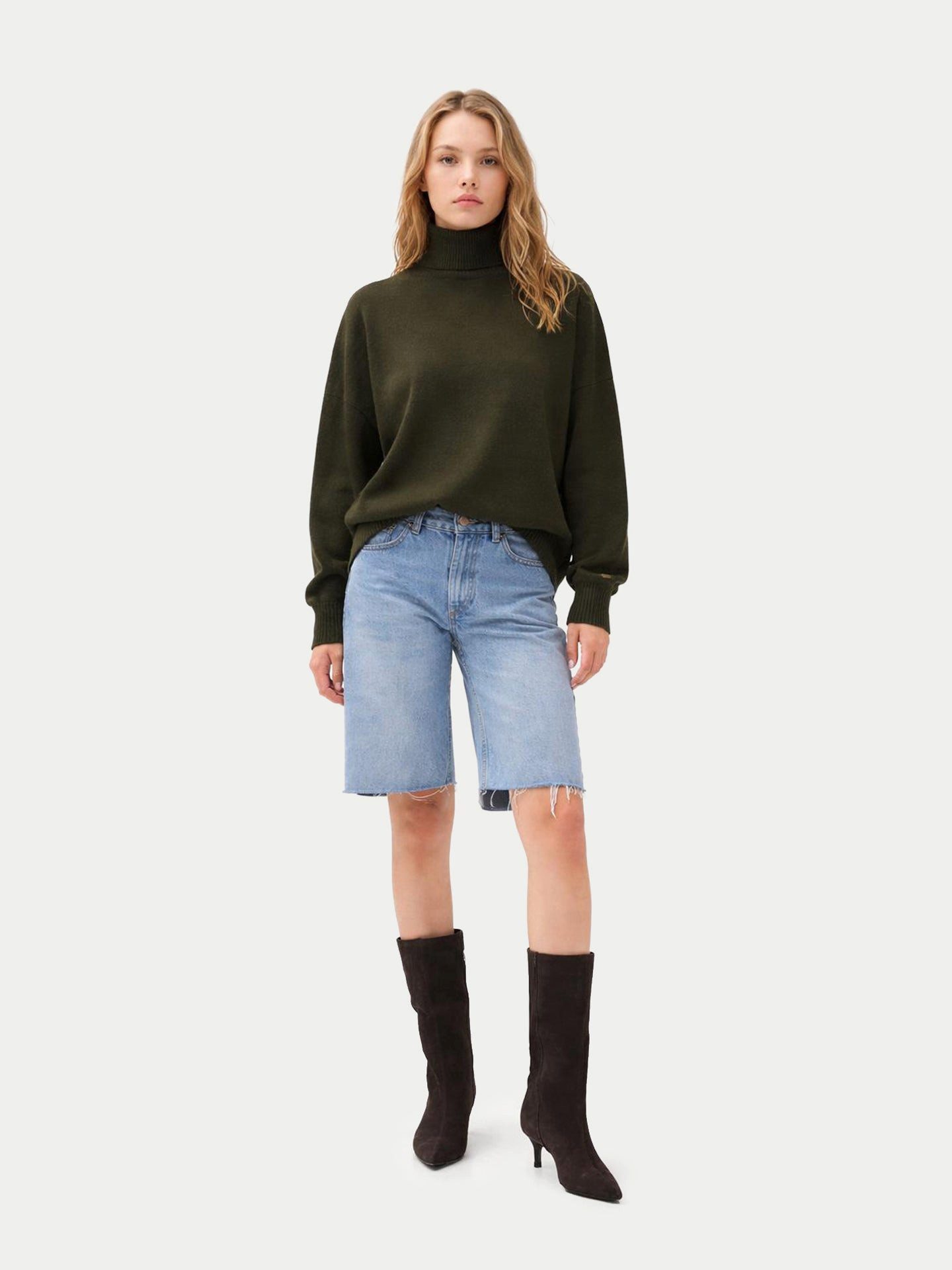 GOBI Cashmere Rollkragenpullover Damen Kaschmir Rollkragenpullover