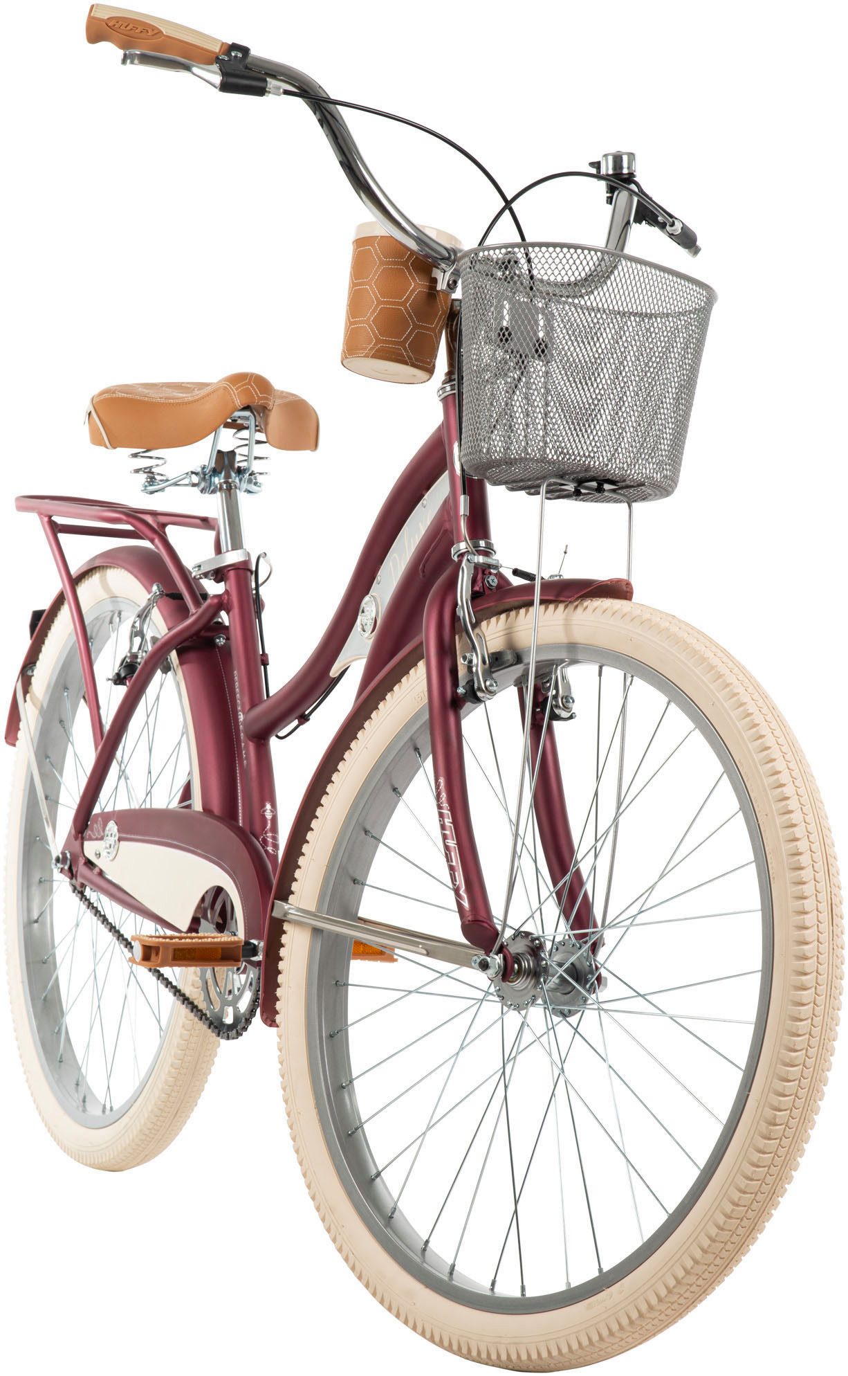 Huffy Cruiser Deluxe 26-Zoll Fahrrad, Rot – Bild 3 von 5