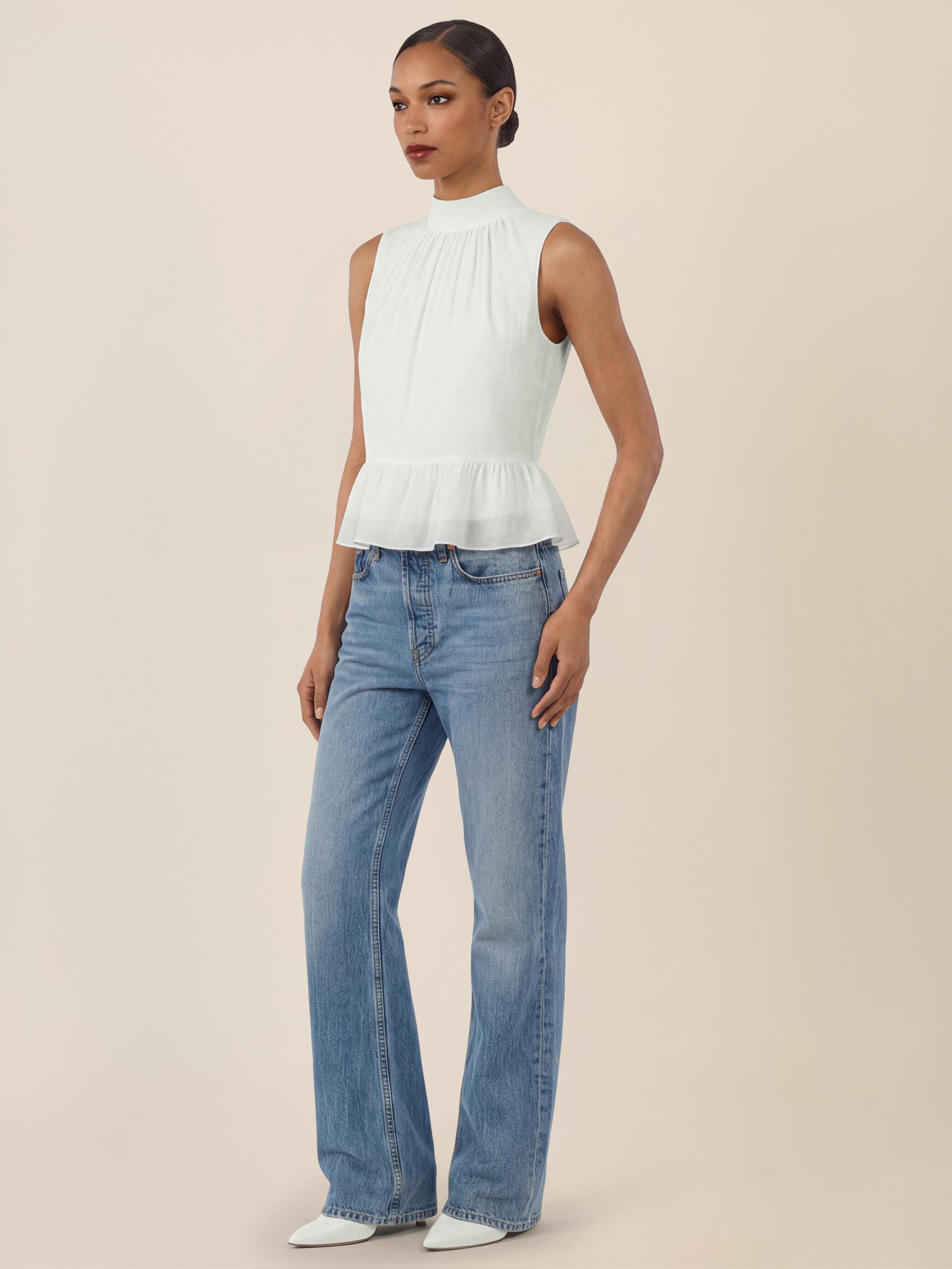 Apart Blusentop mit Volant-Saum günstig online kaufen