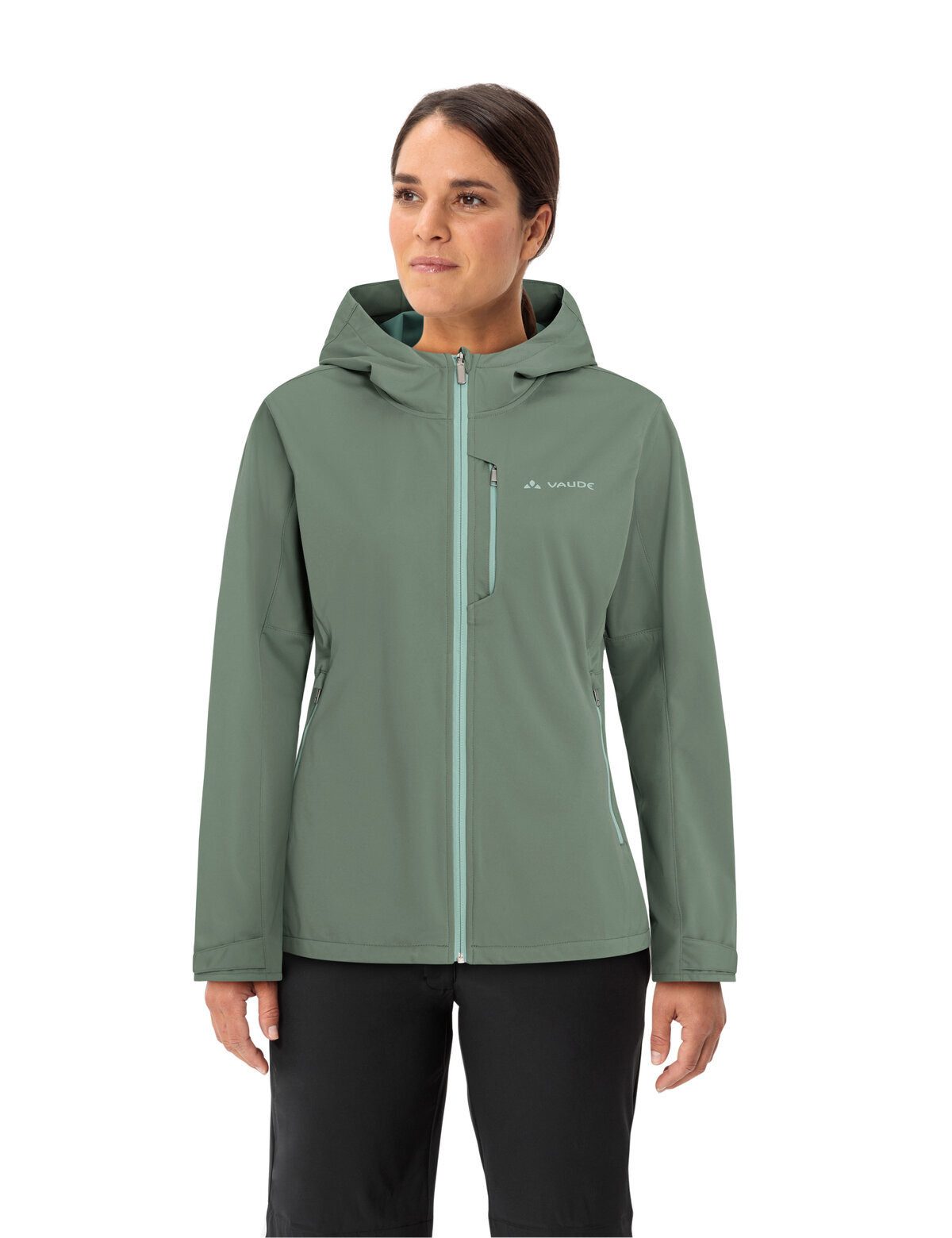 VAUDE Outdoorjacke SE Women‘s Silda Softshell Jacket (1-St) atmungsaktive und kuschelige Softshell Jacke