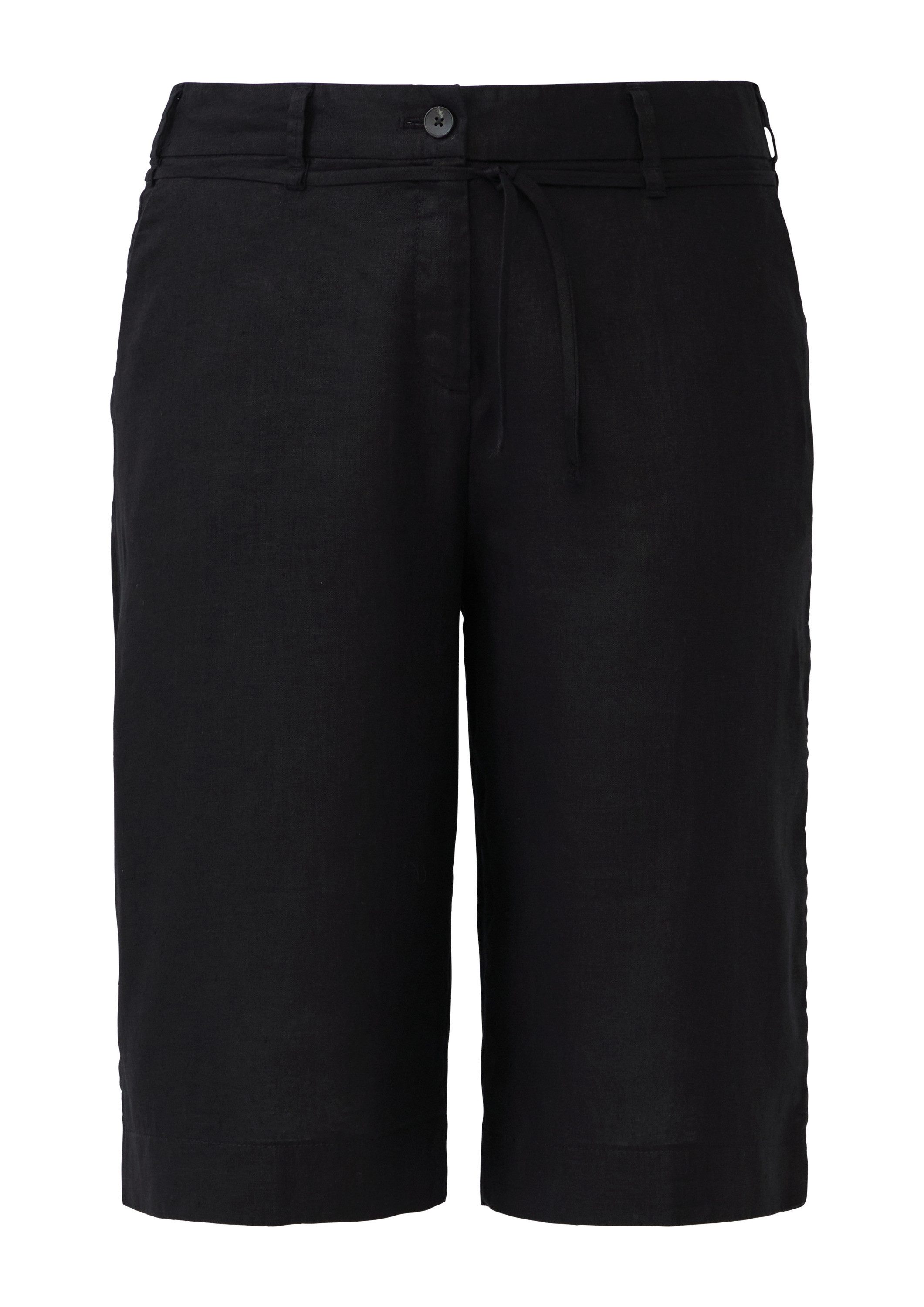s.Oliver Shorts Hose Leinen-Bermuda mit Formbund günstig online kaufen