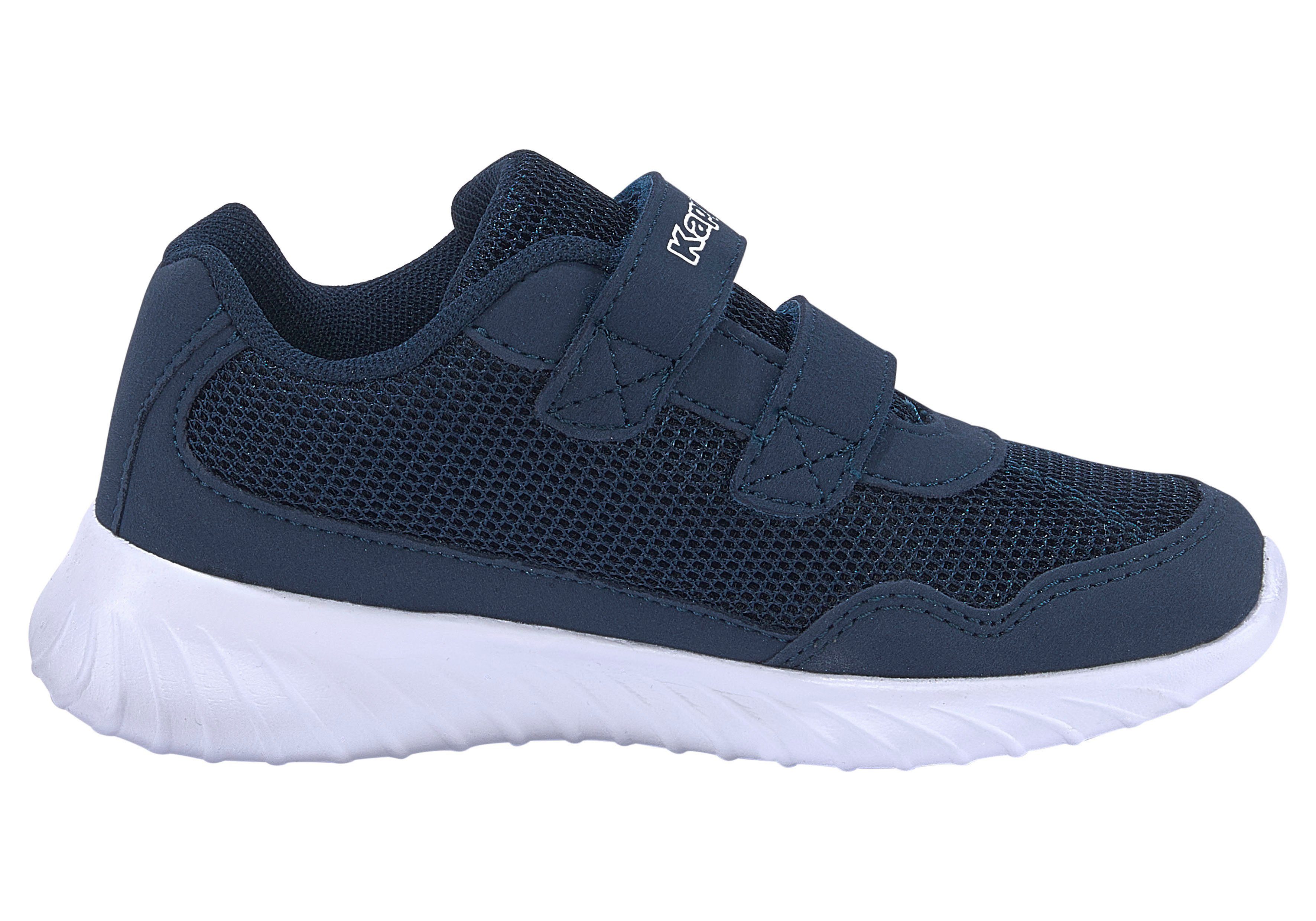 Sneaker Kinder navy-weiß Kappa mit für Klettverschluss