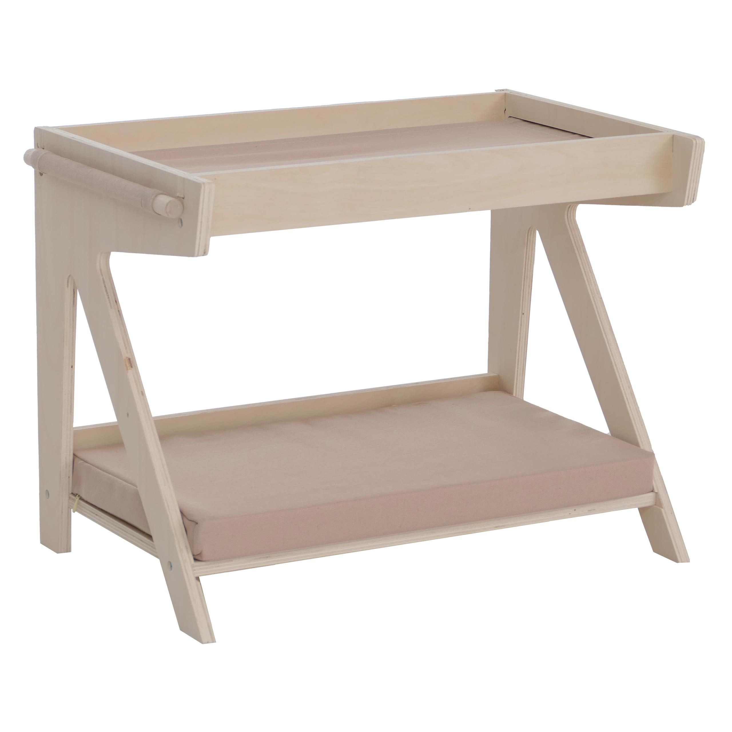 MCW Tierbett MCW-Q63, Inklusive Kissen, Abnehmbarer Kissenbezug - maschinenwaschbar