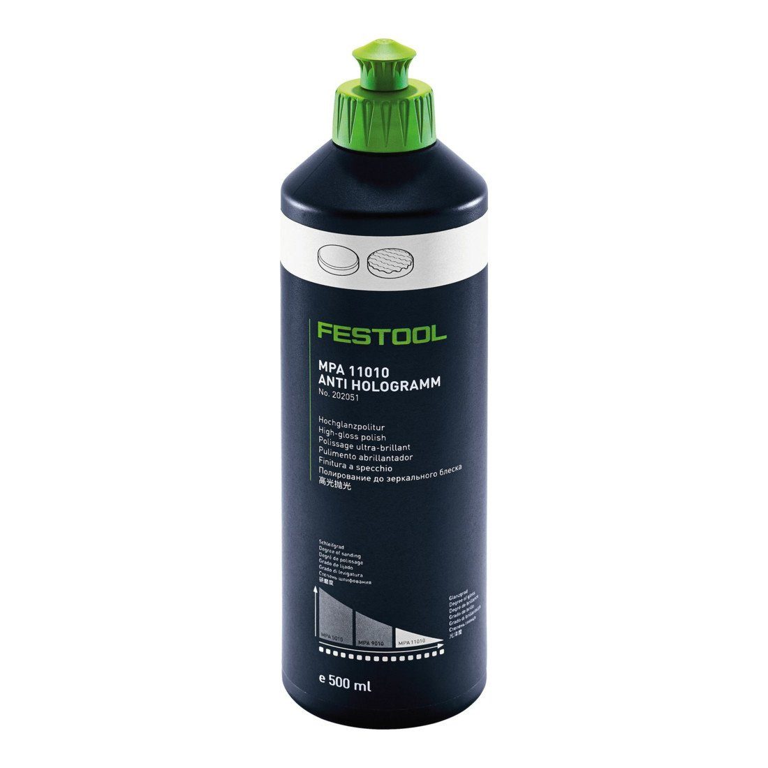 FESTOOL Polierpad Festool Poliermittel MPA 11010 WH/0,5L