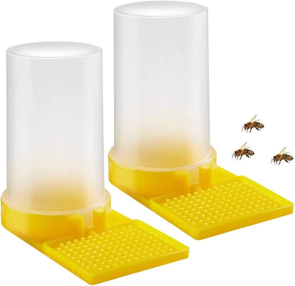 FELIXLEO Wasserspender 2 Bienentränke Kunststoff Imkerei Wasserspender Bienen Fütterung
