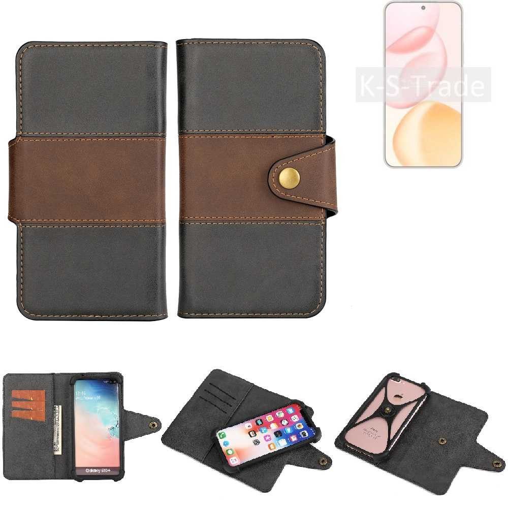 K-S-Trade Handyhülle für Honor 400, Handyhülle Schutzhülle Hülle Bookstyle Wallet-Case Bumper