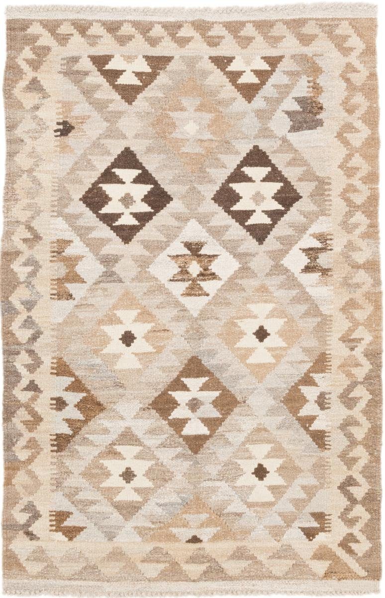 Orientteppich Kelim Afghan Heritage 85x129 Handgewebter Moderner Orientteppich, Nain Trading, rechteckig, Höhe: 3 mm | Kurzflor-Teppiche