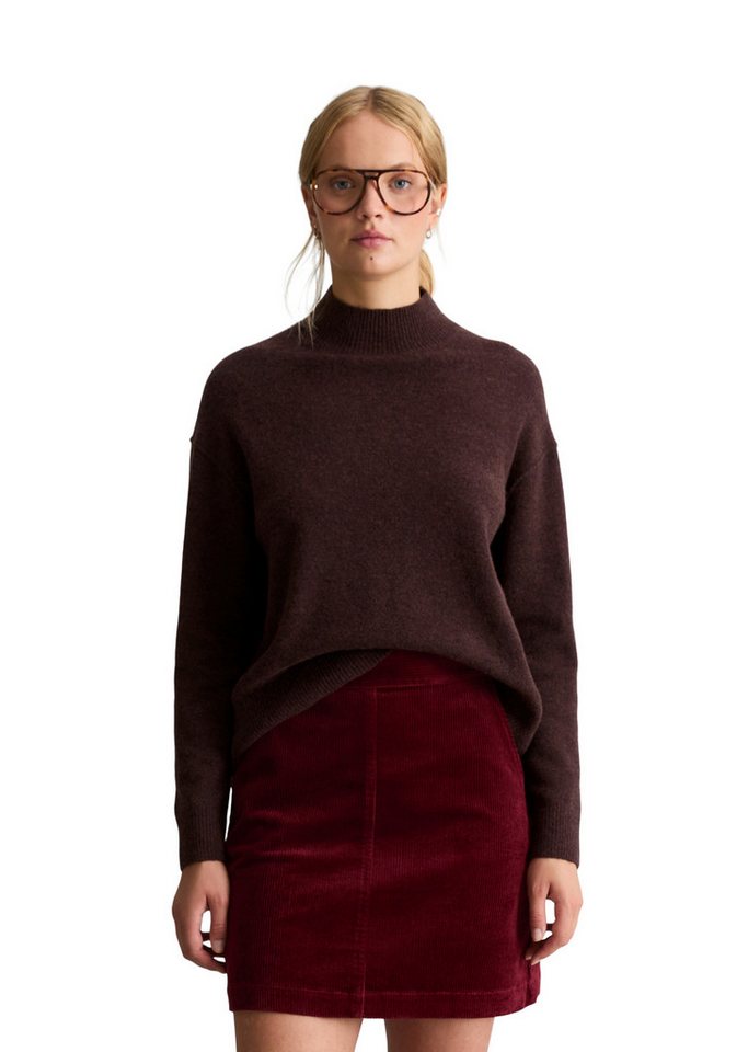 Marc O'Polo DENIM Strickpullover aus softem Schurwolle-Mix