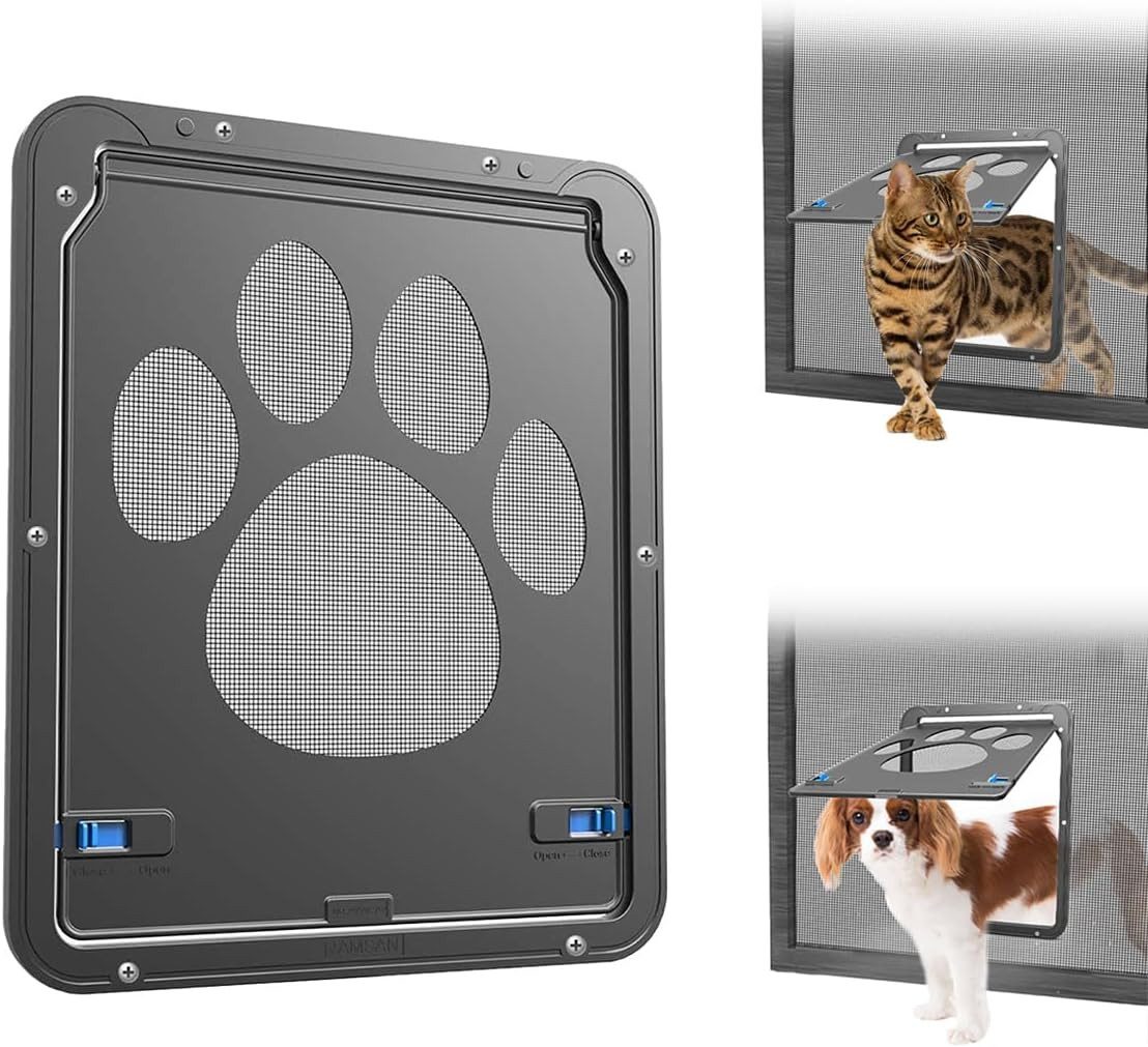 ZEUOPQ Haustierklappe Haustierklappe Katzenklappe für Fliegengittertür günstig online kaufen