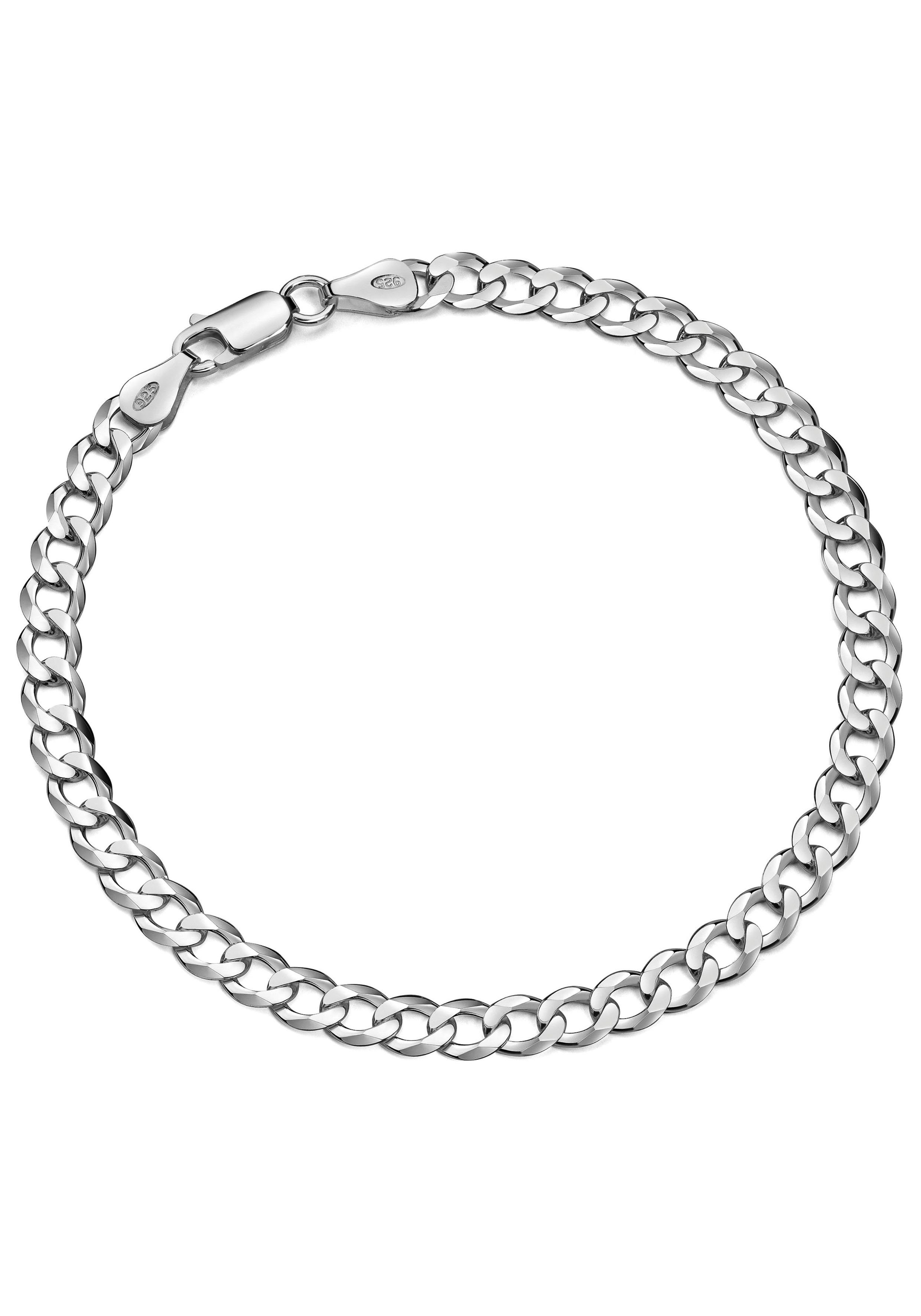 Firetti Armband Schmuck Geschenk Silber 925 Armschmuck Armkette  Panzerkette, zu Hoodie, Kleid, Shirt, Jeans, Sneaker! Anlass Geburtstag  Weihnachten, In verschiedenen Längen erhältlich