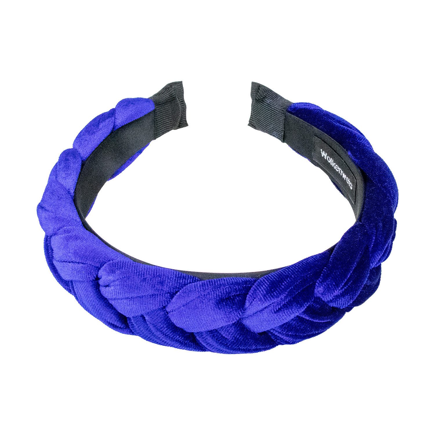 Trachtenland Diadem Flecht Haarreif 'Samira' aus Samt, Haarschmuck