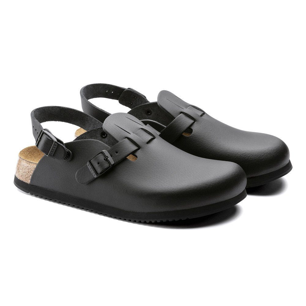 Birkenstock Clog Kay Superlauf, WB, Naturleder, schwarz Pantolette – Bild 4 von 5