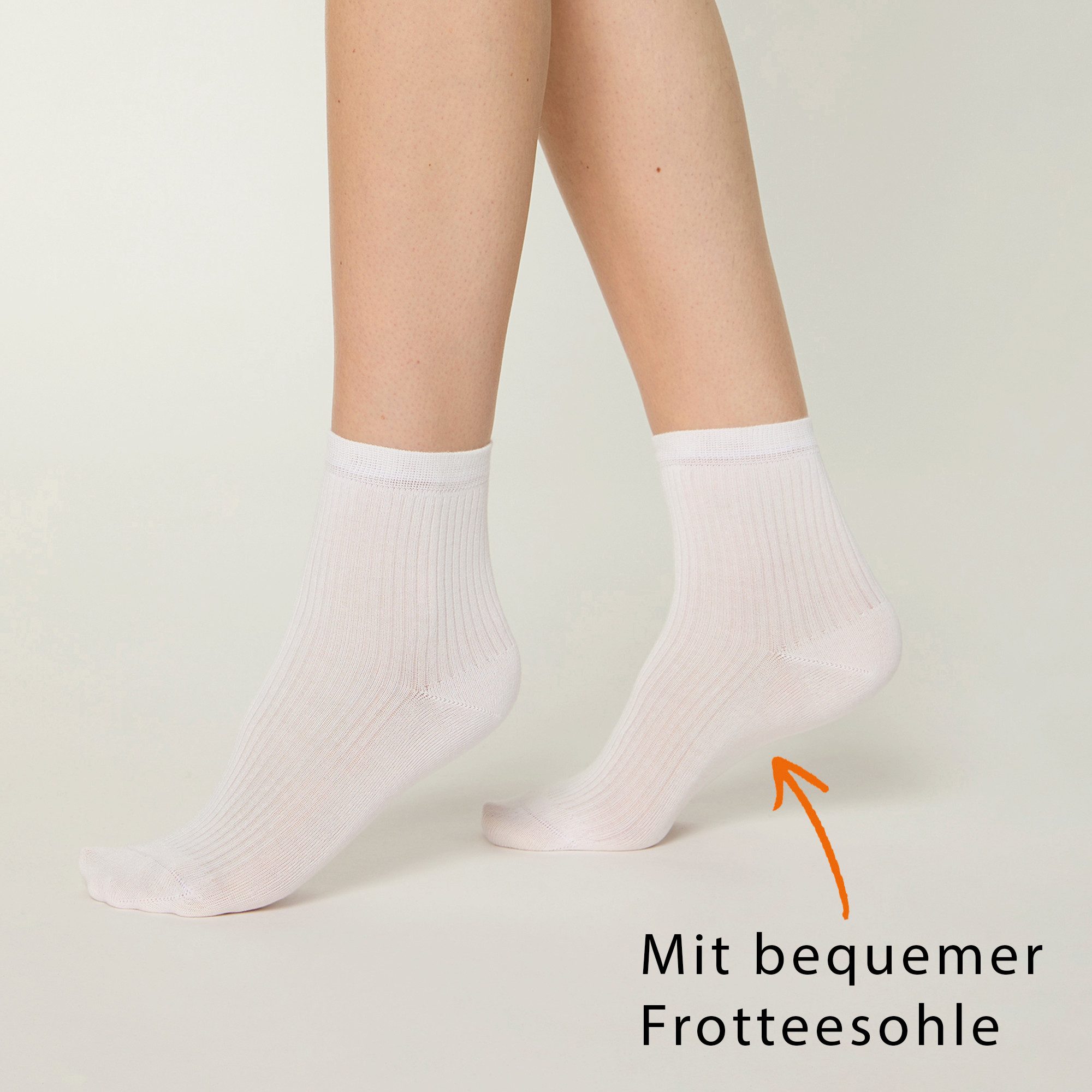 Nur Die Kurzsocken 8er Pack Unisex Colour Farbige Sneaker kurz Frottesohle (8-Paar) mit Bündchen für Damen und Herren