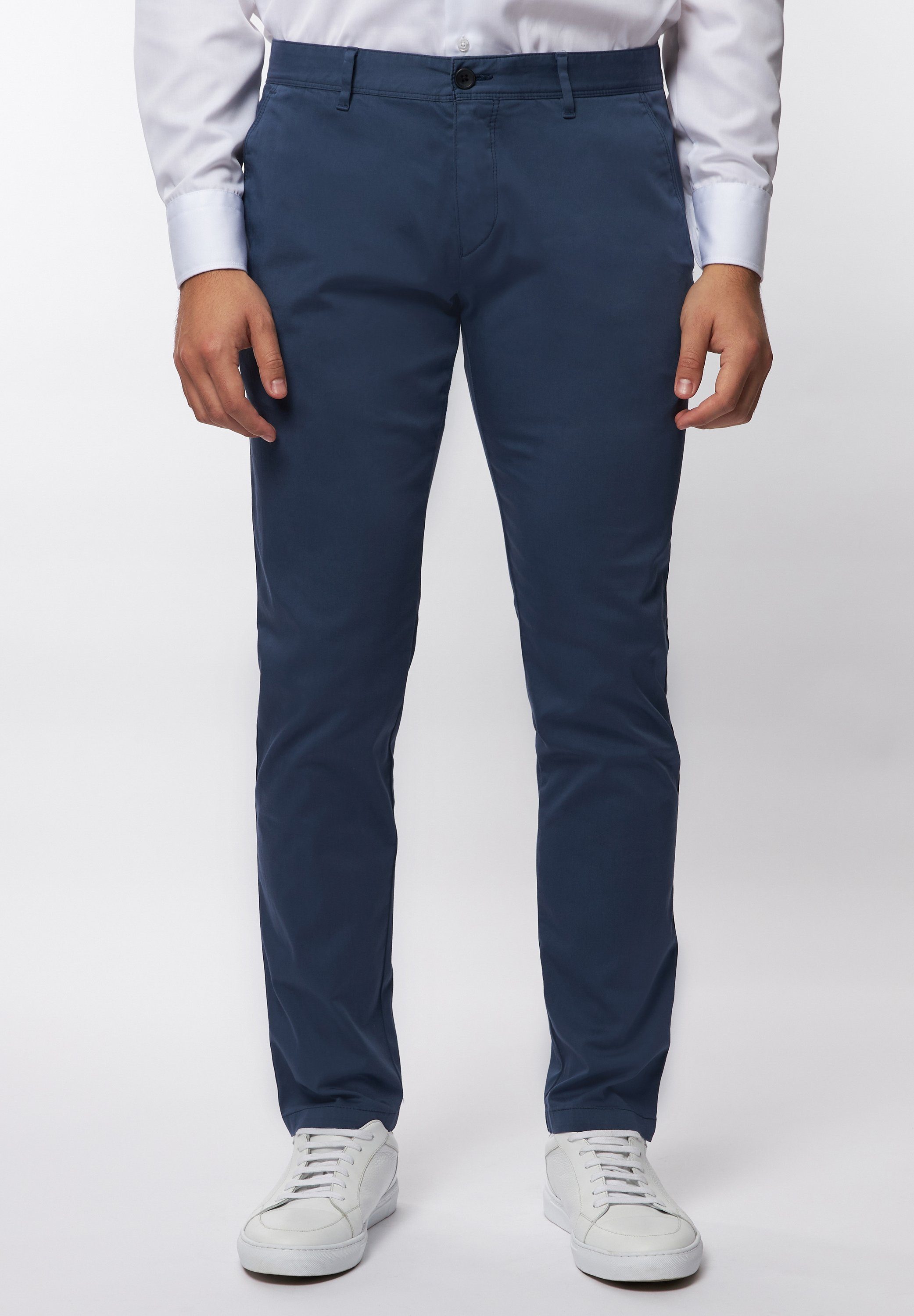 Roy Robson Bügelfaltenhose Scott - fit Slim navy