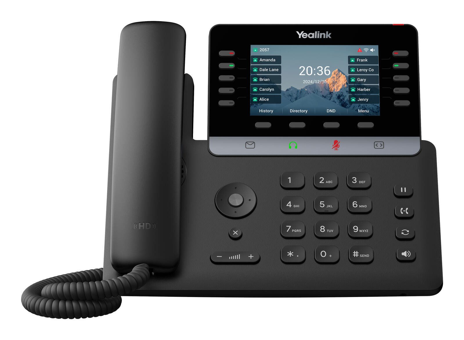 Yealink Yealink SIP-Telefon T74W Kabelgebundenes Telefon