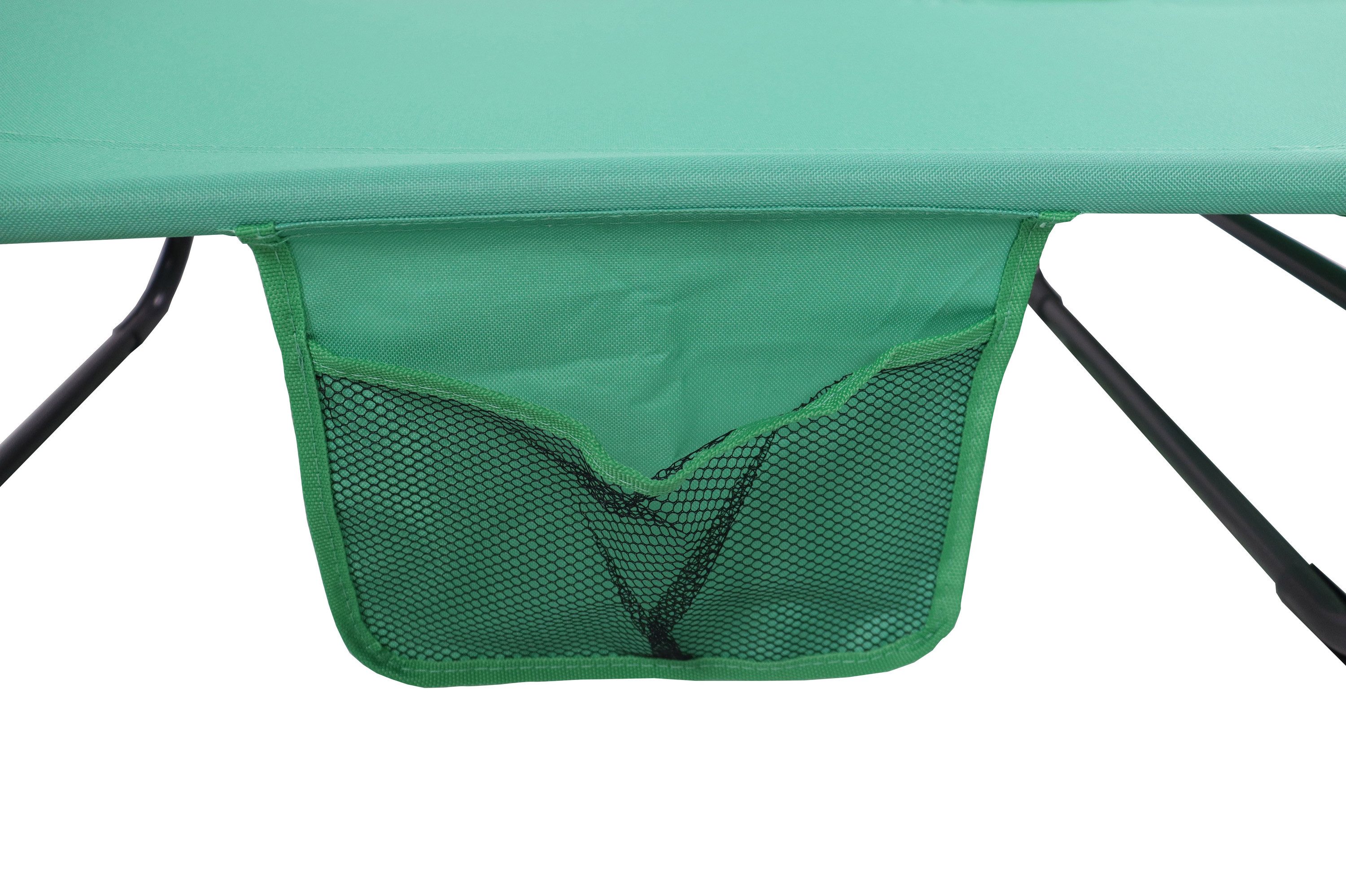 VCM Gartenliege Sonnenliege Bindox L. 185 x H. 24 x B. 55 cm, 1