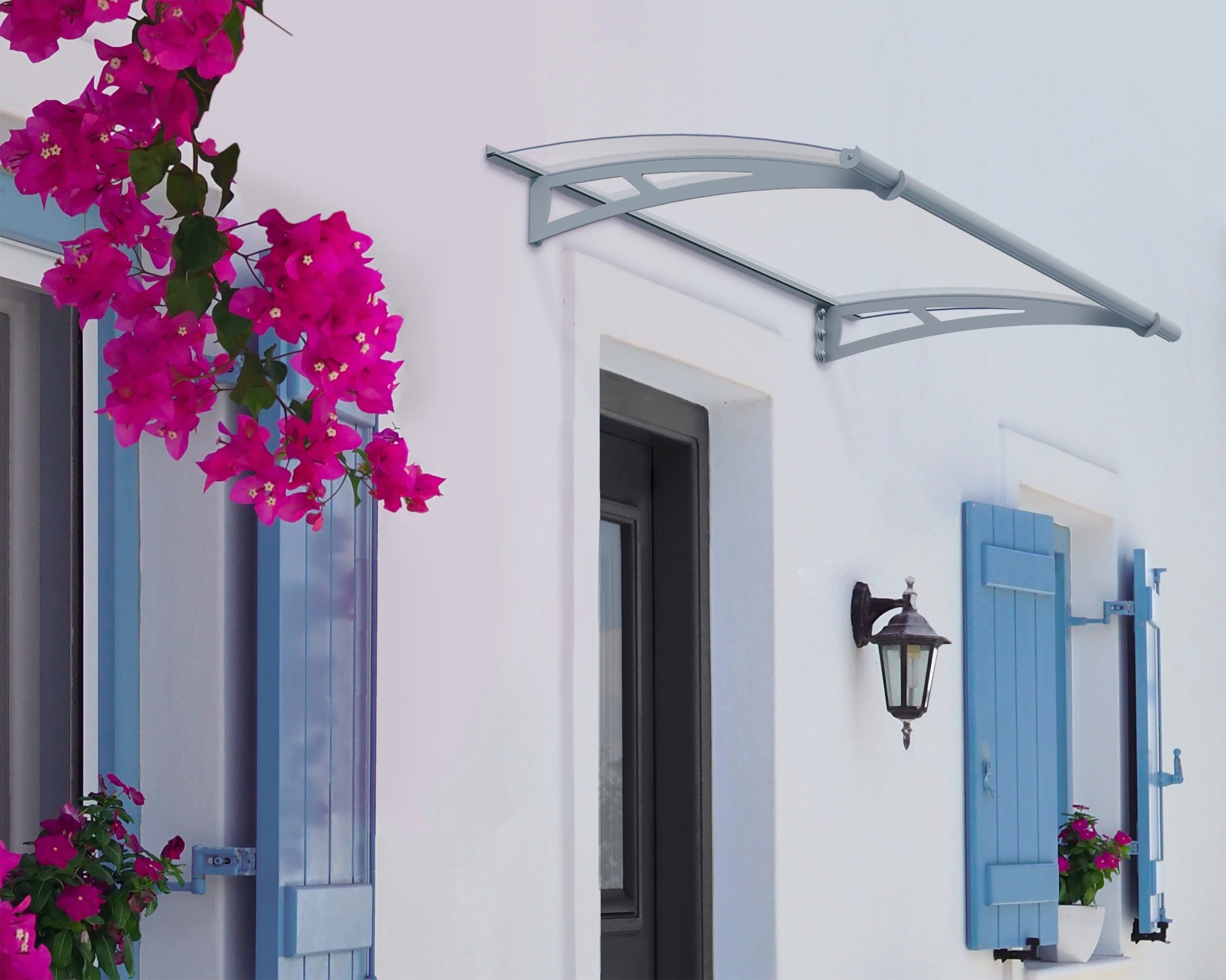 Palram - Canopia Pultvordach Aquila Alu Vordach, robuste Aluminiumstruktur