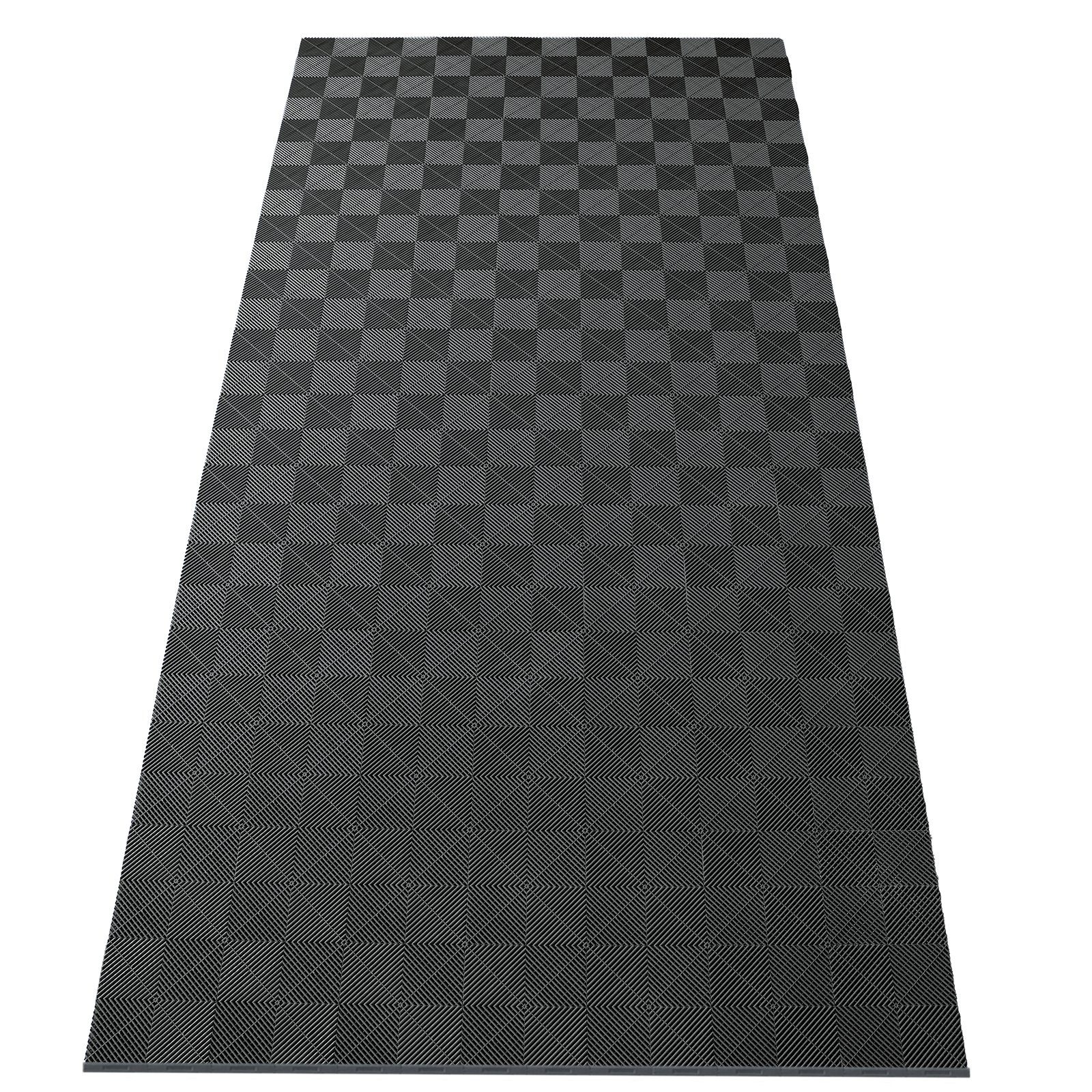 Tenzo-R Bodenfliese Performance Garagenboden Floor 2,8mx5,6m Grau, grau