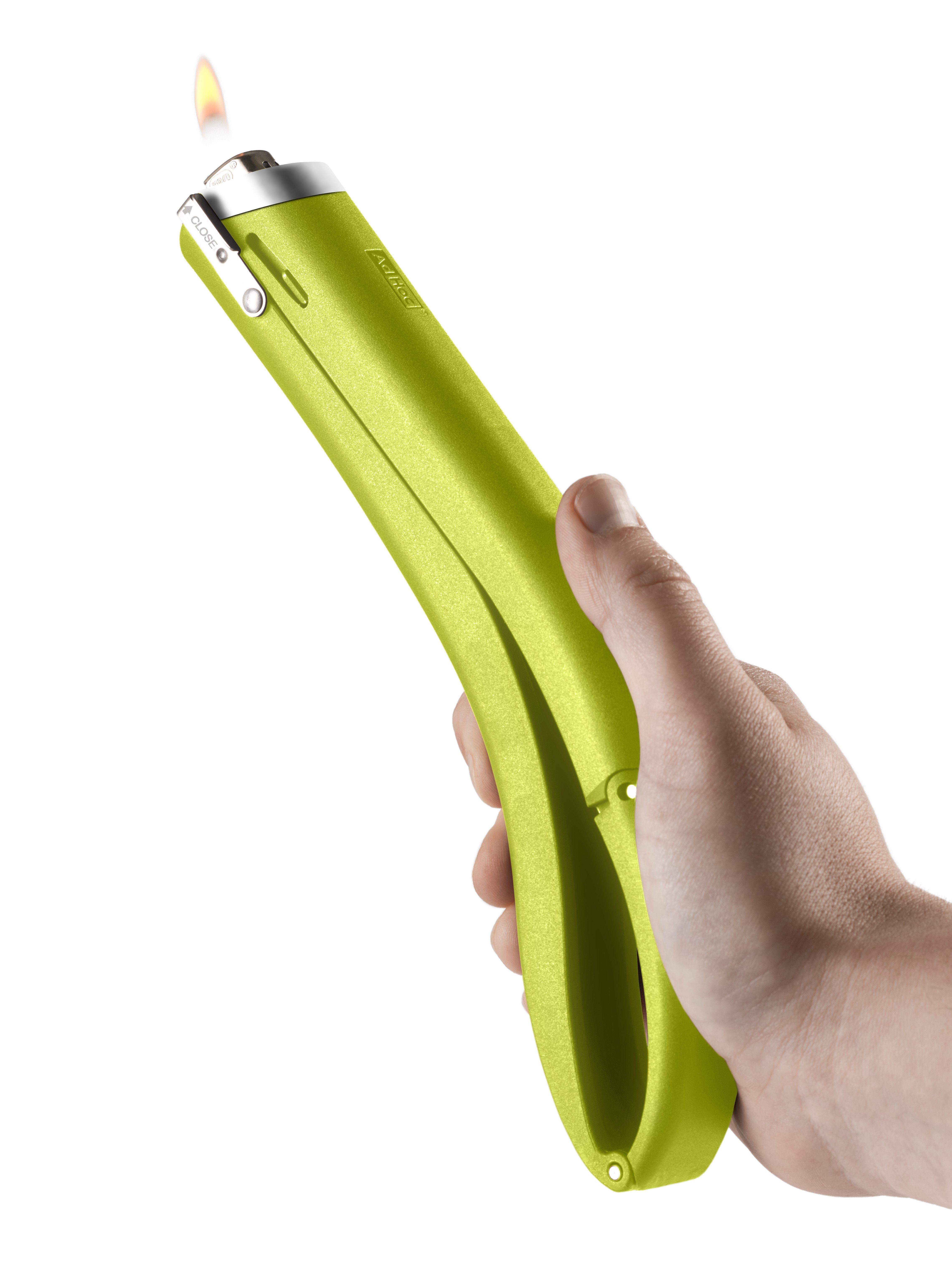 AdHoc Feuerzeug FIRE FINGER (1-St), praktische Feuerzeugverlängerung inkl. Einwegfeuerzeug