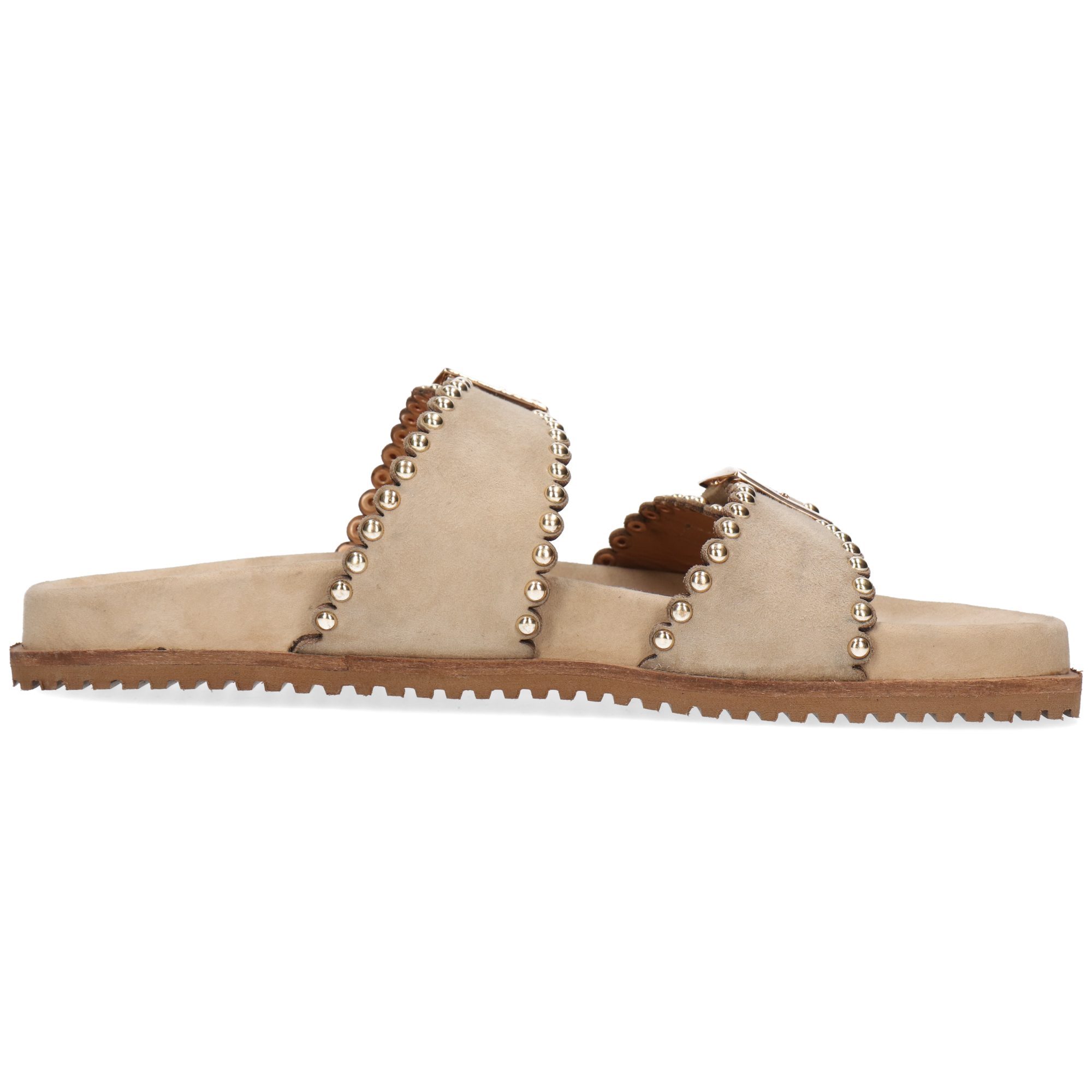 Melvin & Hamilton Eve 1 Leder-Pantoletten für Damen Pantolette Plateausohlen, Echtes Leder